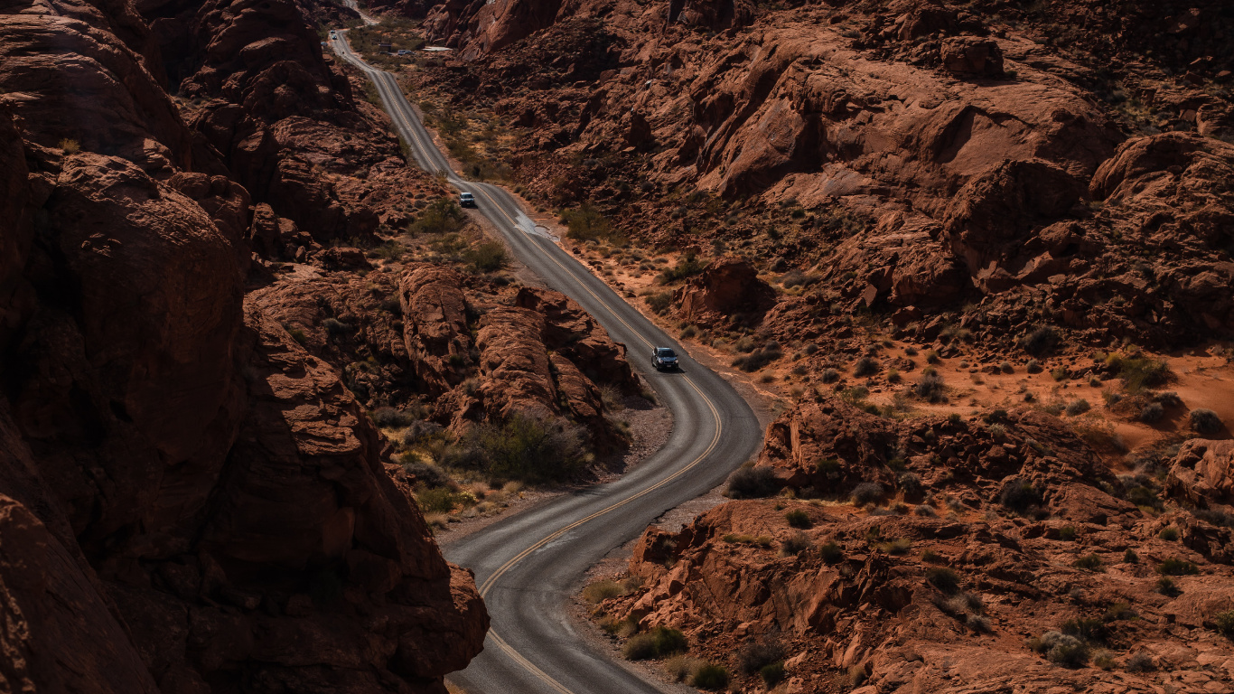 Badlands, Geología, Valle, Morena, Infraestructura. Wallpaper in 1366x768 Resolution