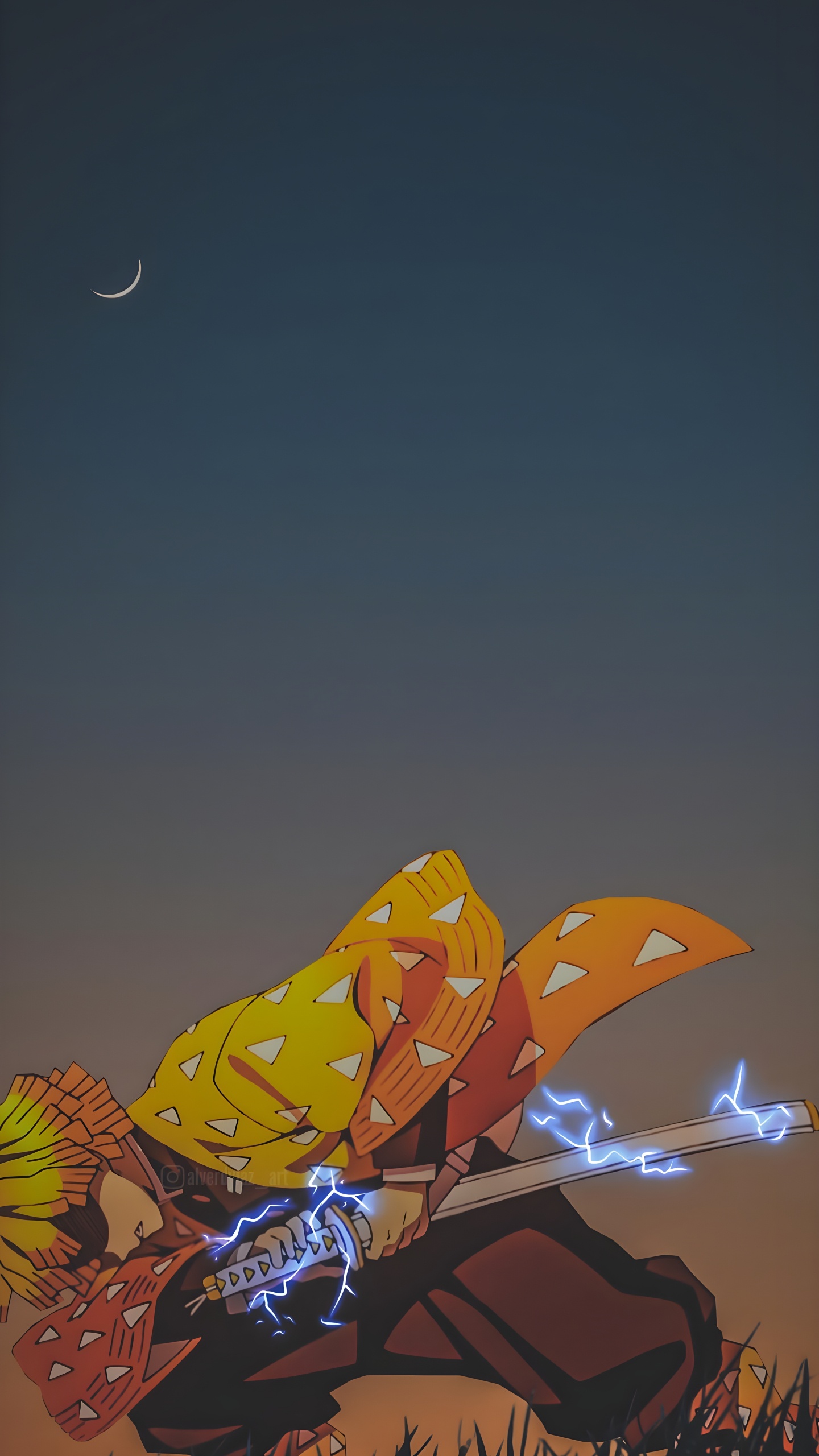 Anime, Zenitsu Agatsuma, Tanjiro Kamado, Dämonentöter Kimetsu no Yaiba, Hashibira Inosuke. Wallpaper in 1440x2560 Resolution