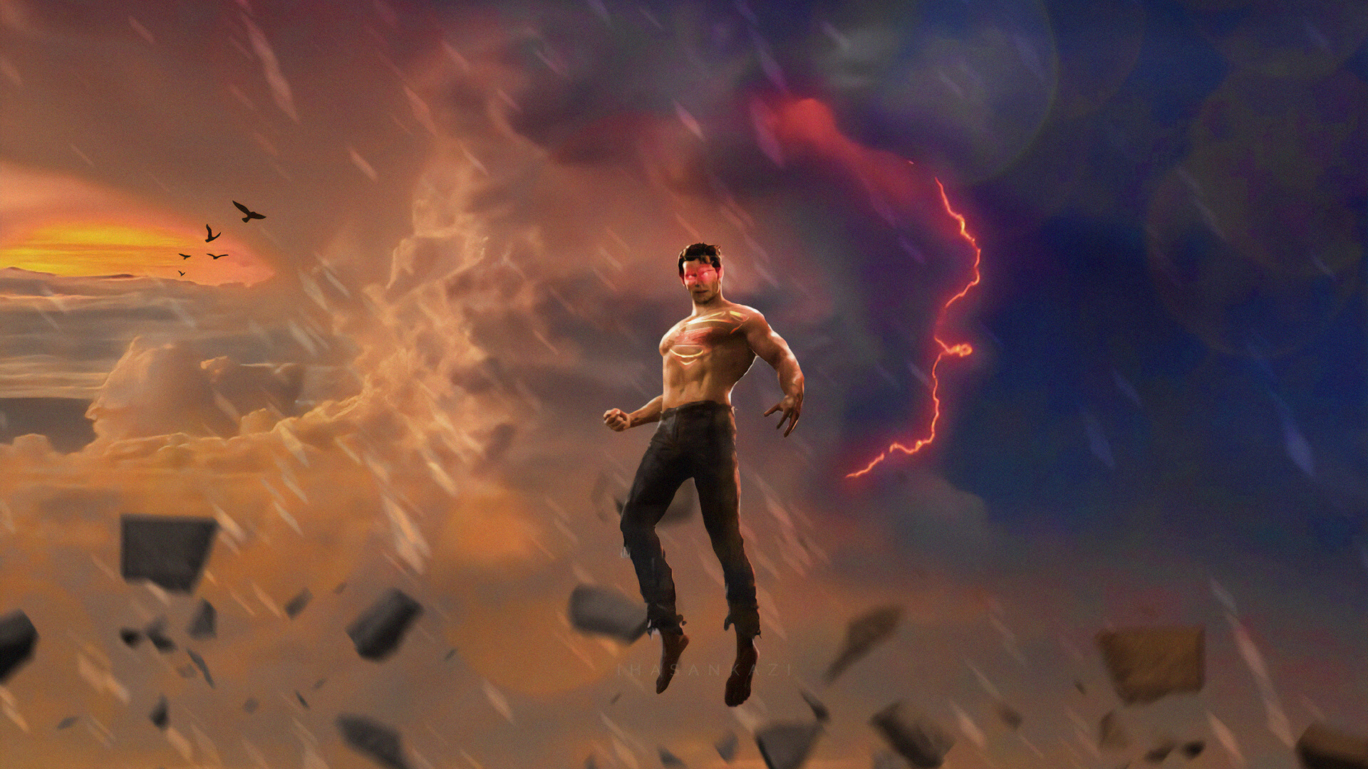 Man in Brown Pants and Brown Jacket Standing on Sand During Daytime. Wallpaper in 1920x1080 Resolution