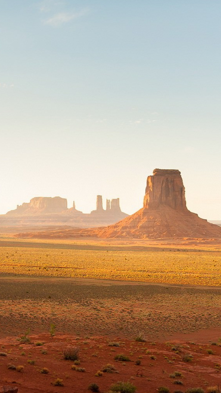 Brown Rock Formation During Daytime. Wallpaper in 750x1334 Resolution
