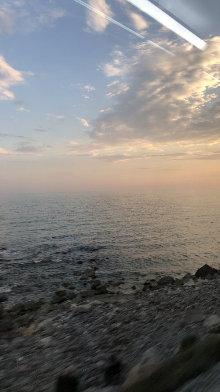 Sea, Water, Fluid, Cloud, Horizon. Wallpaper in 720x1280 Resolution