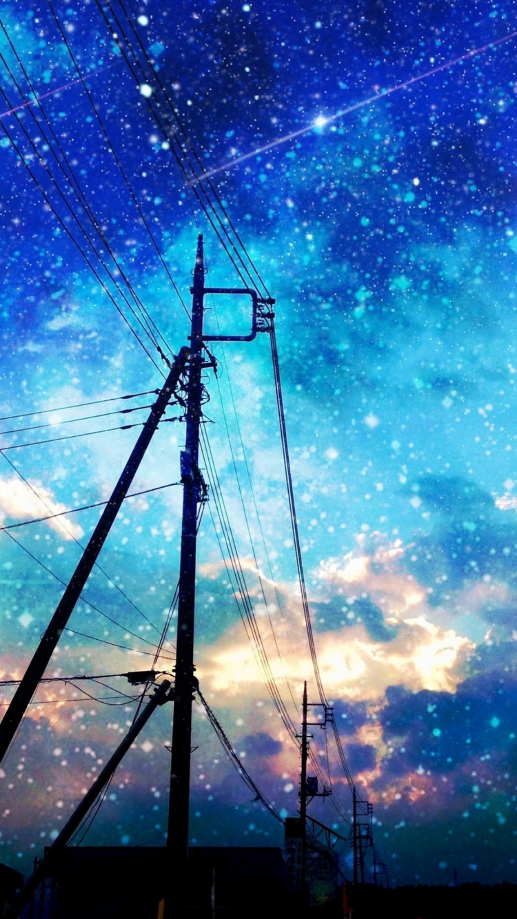 L'anime, la Peinture de Paysage, Atmosphère, Lumière, Nature. Wallpaper in 750x1334 Resolution