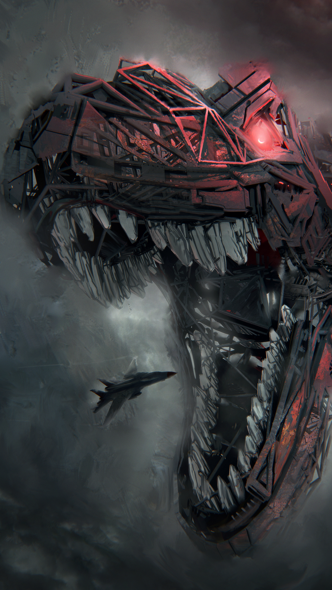 Extinction, Concept Art, Art, Illustration, Work of Art. Wallpaper in 1080x1920 Resolution