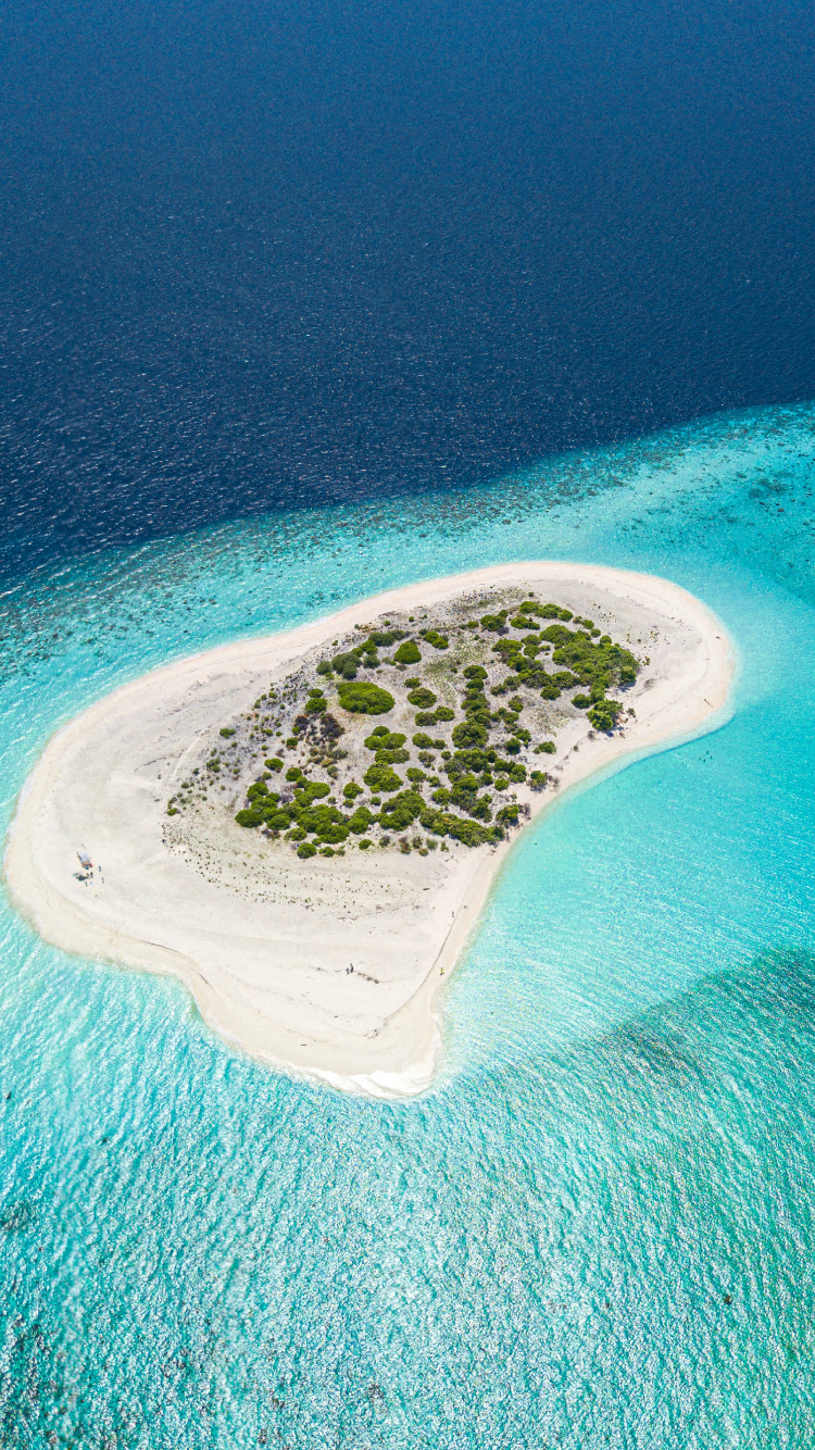 Zones Côtières et Océaniques de Reliefs, Île, Atoll, Îlot, Archipel. Wallpaper in 750x1334 Resolution