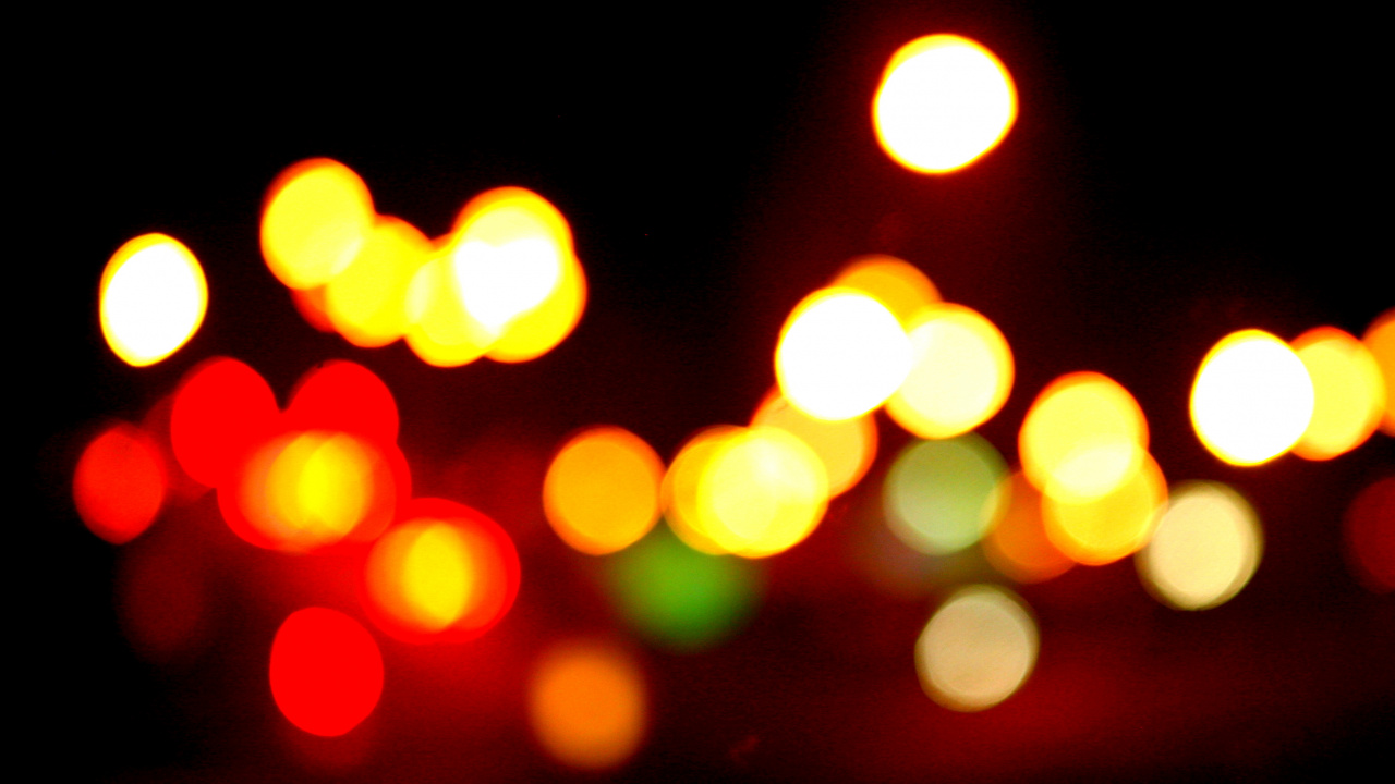 Feux Jaunes Verts et Rouges. Wallpaper in 1280x720 Resolution