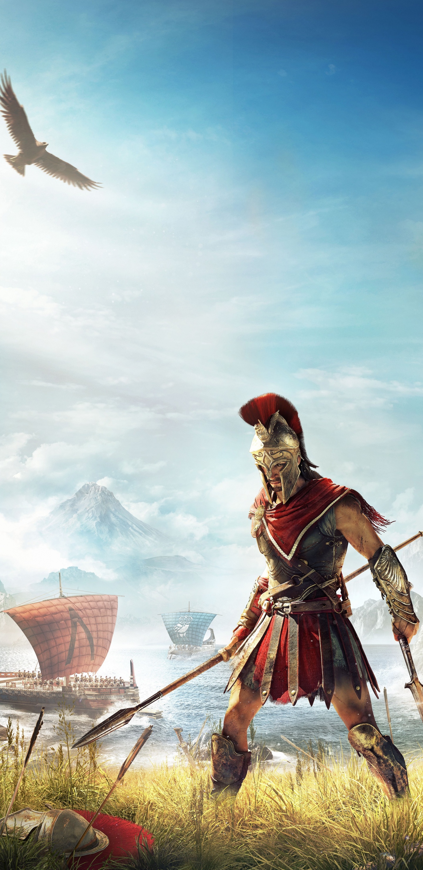 Assassins Creed Odyssey, Ubisoft, pc Game, Games, Mythology. Wallpaper in 1440x2960 Resolution