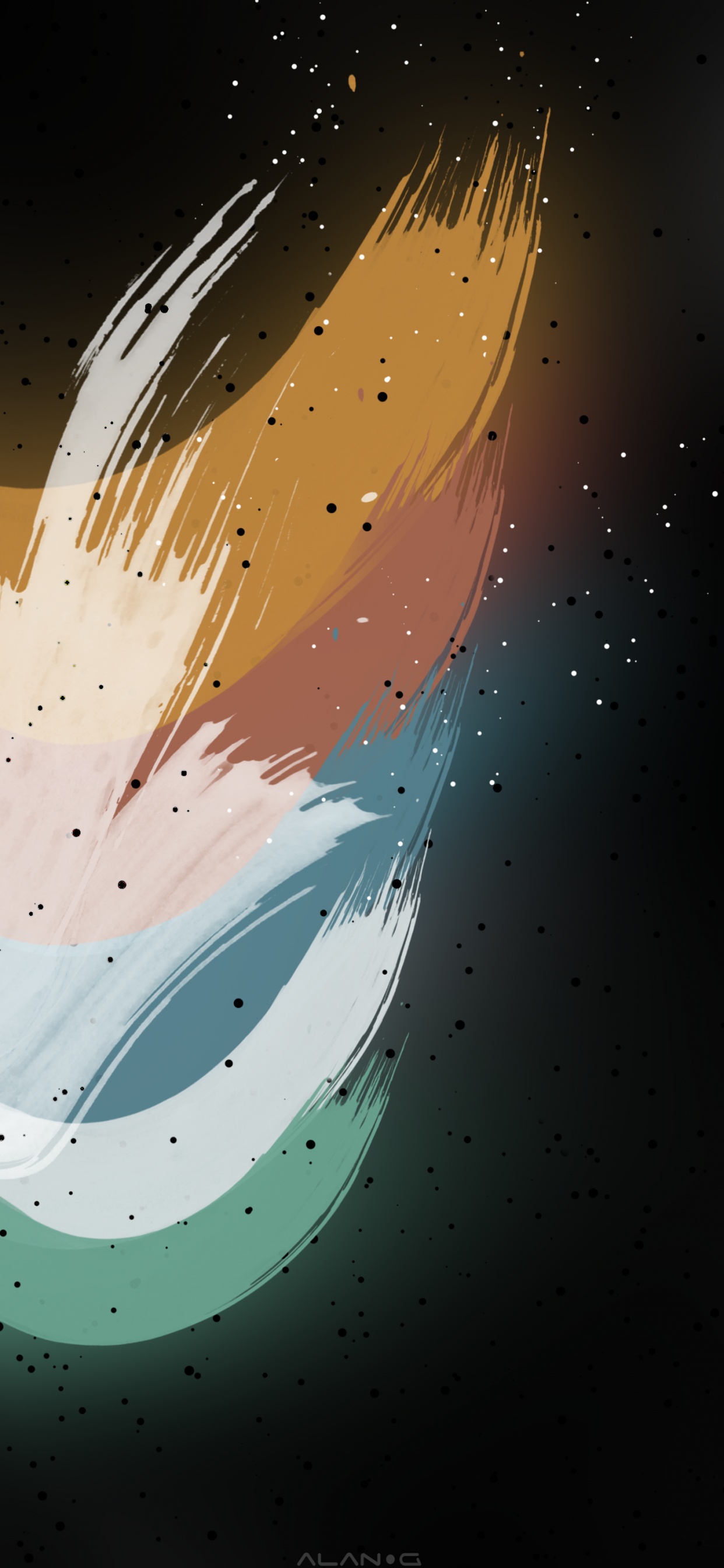 Ios, Smartphone, Kunst, Farbigkeit, Raum. Wallpaper in 1242x2688 Resolution