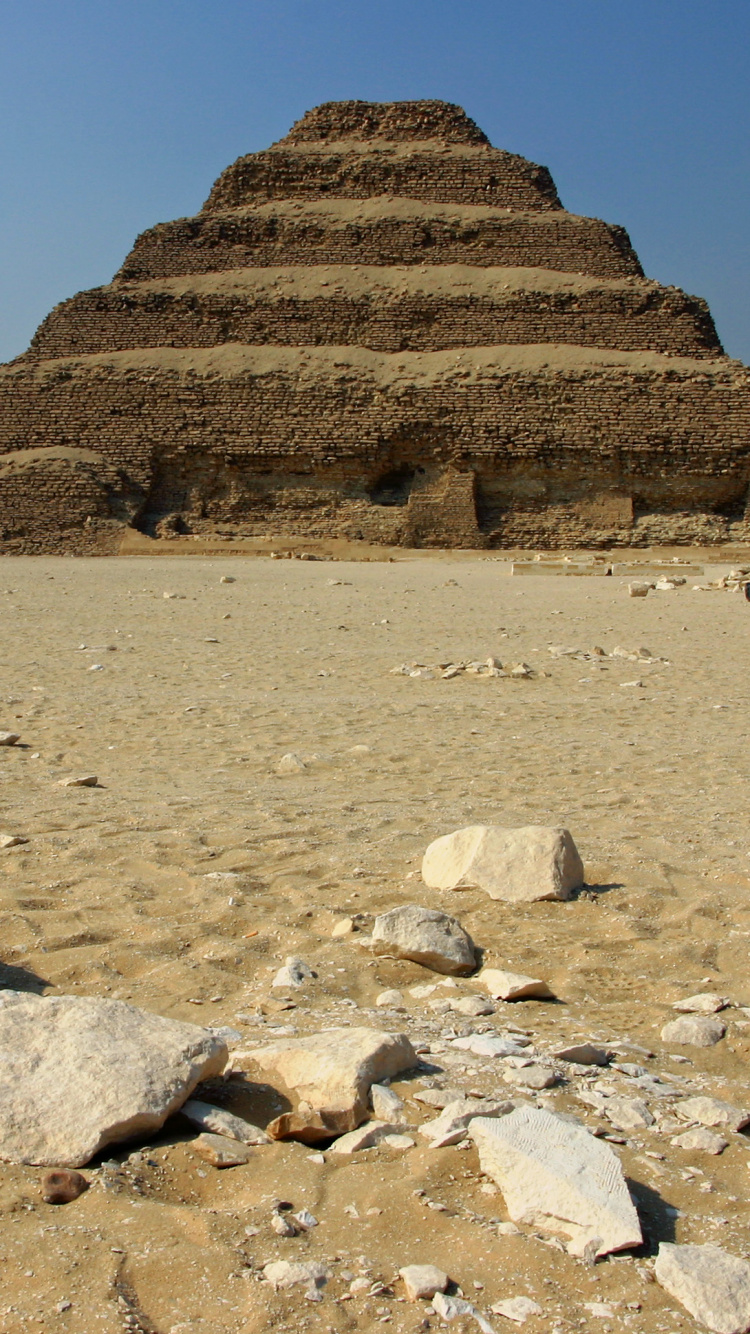 Brown Rock Formation Under Blue Sky During Daytime. Wallpaper in 750x1334 Resolution