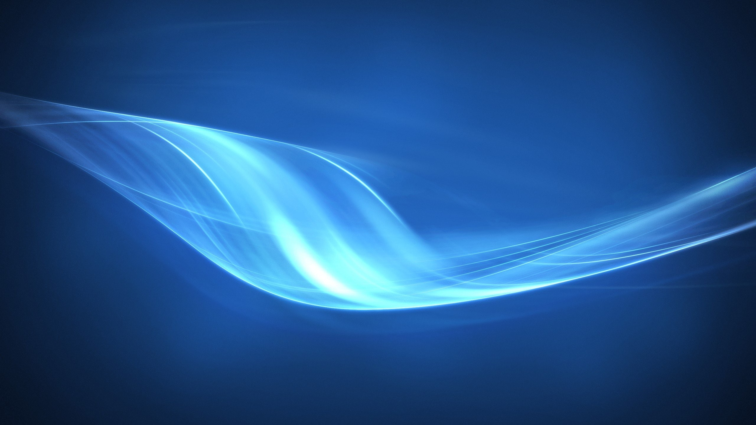 Blue and White Light Illustration. Wallpaper in 2560x1440 Resolution