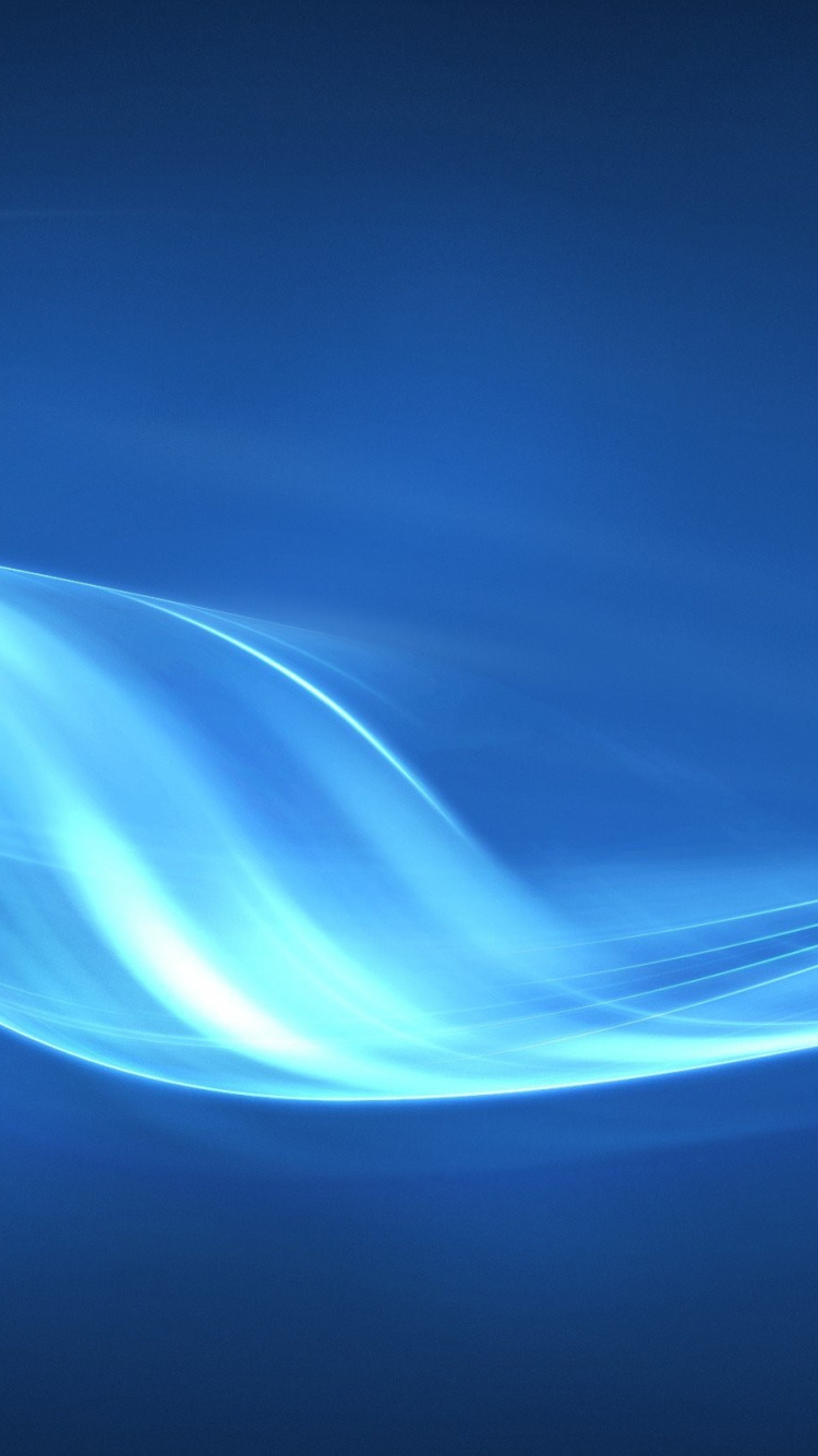 Blue and White Light Illustration. Wallpaper in 750x1334 Resolution