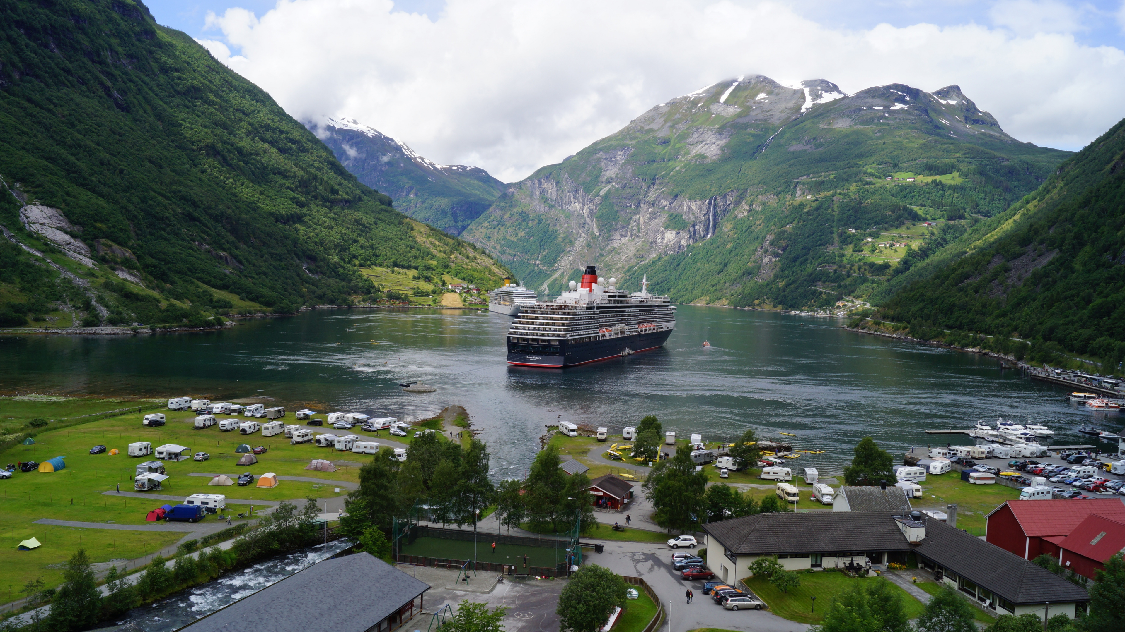 盖伦格, 峡湾, 挪威, 高地, 性质 壁纸 3840x2160 允许