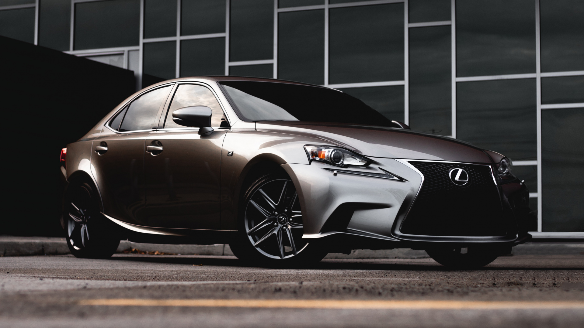 Porsche 911 Noire Garée Sur Parking. Wallpaper in 1920x1080 Resolution