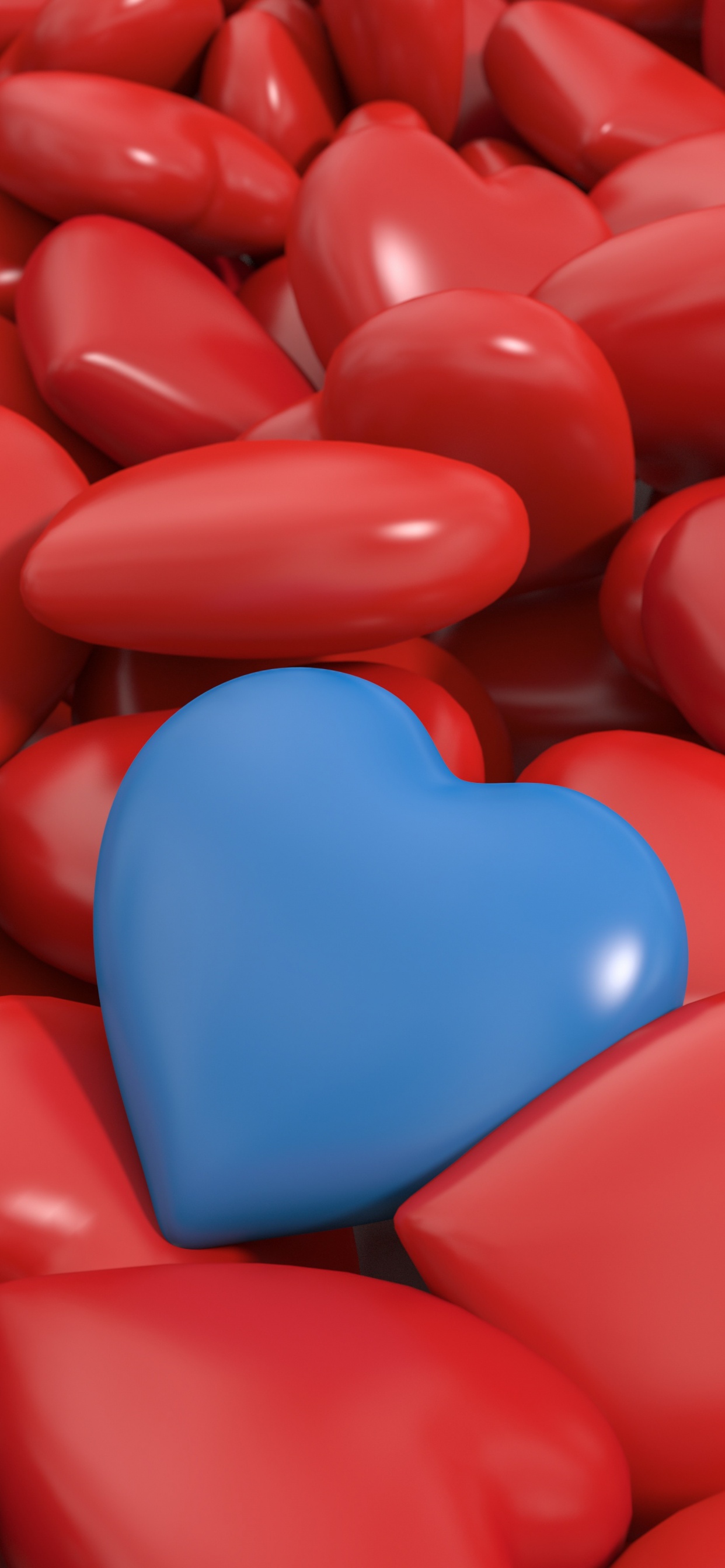 Coraz, Rojo, Amor, Dulzura, Alimento. Wallpaper in 1242x2688 Resolution