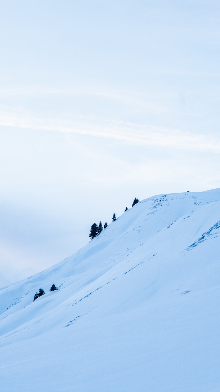 Hiver, Massif, Neige, Calotte de Glace, Glacier. Wallpaper in 720x1280 Resolution