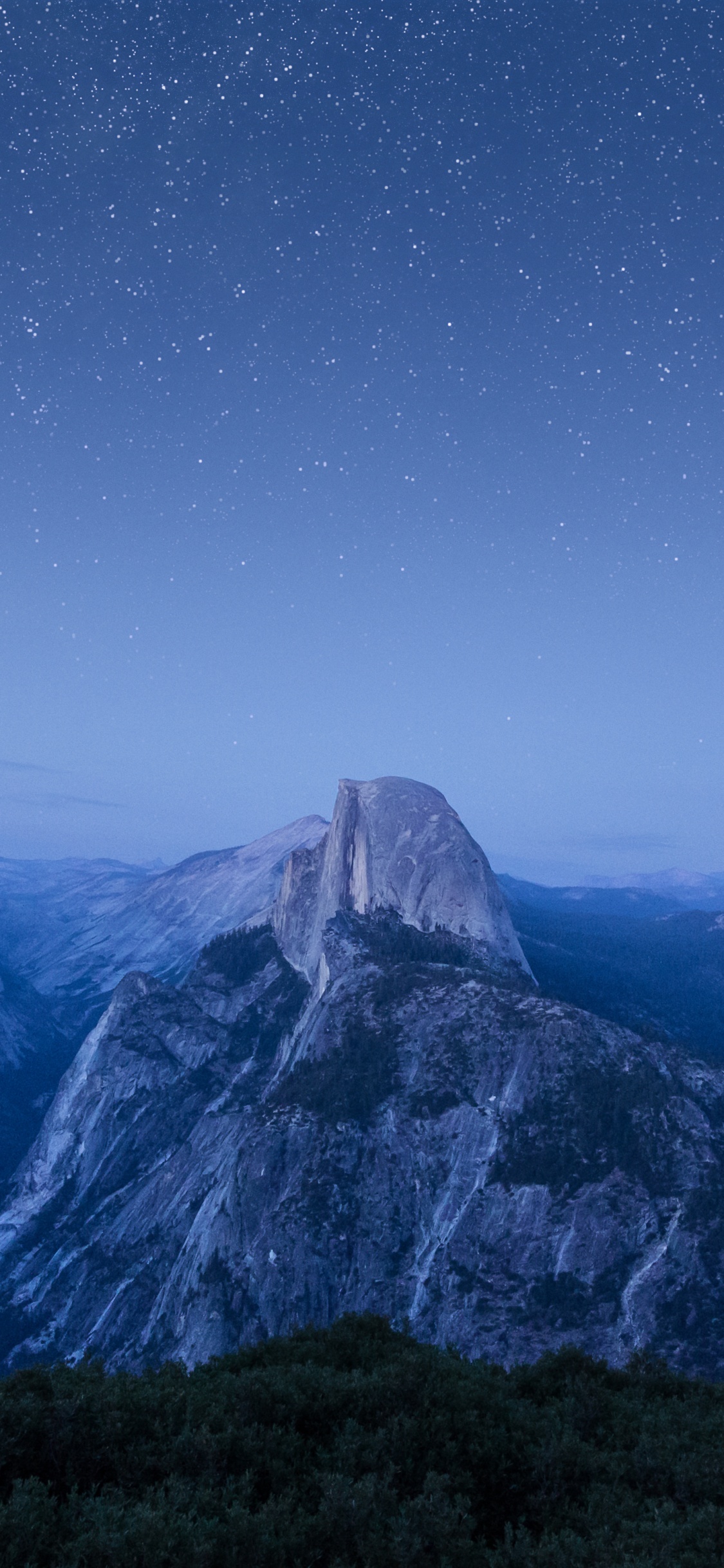 Mac Os, Yosemite National Park, Half Dome, El Capitan, Vernal Falls. Wallpaper in 1125x2436 Resolution