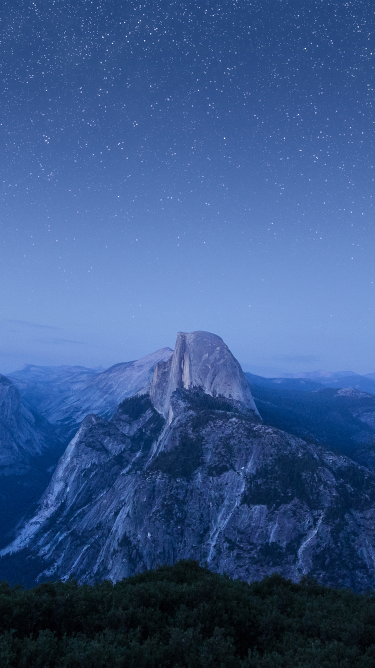 Mac Os, Yosemite National Park, Half Dome, El Capitan, Vernal Falls. Wallpaper in 750x1334 Resolution