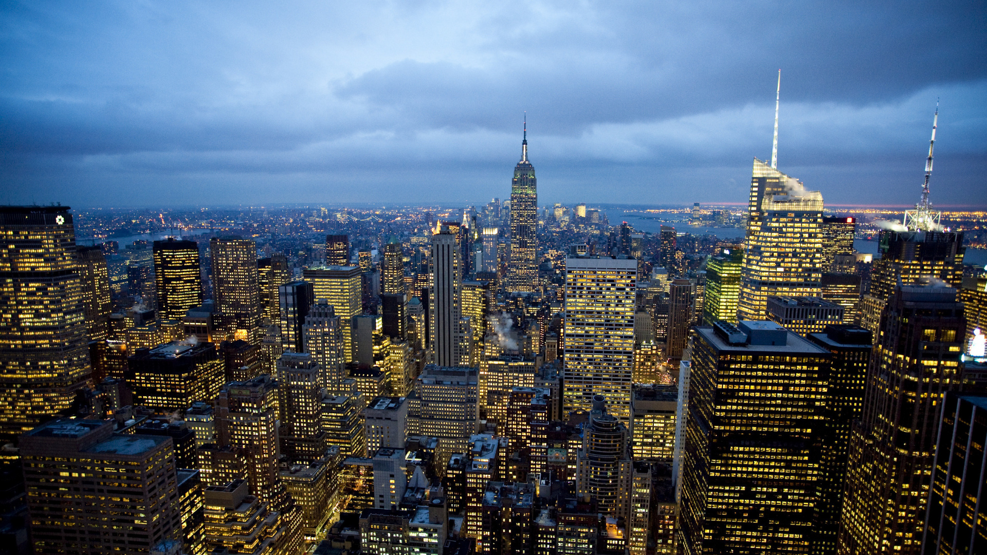 Aerial View of City Buildings During Daytime. Wallpaper in 1920x1080 Resolution