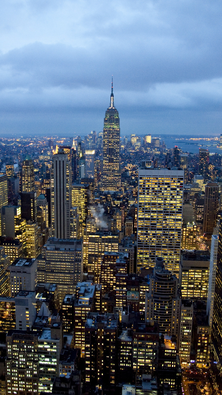Aerial View of City Buildings During Daytime. Wallpaper in 750x1334 Resolution