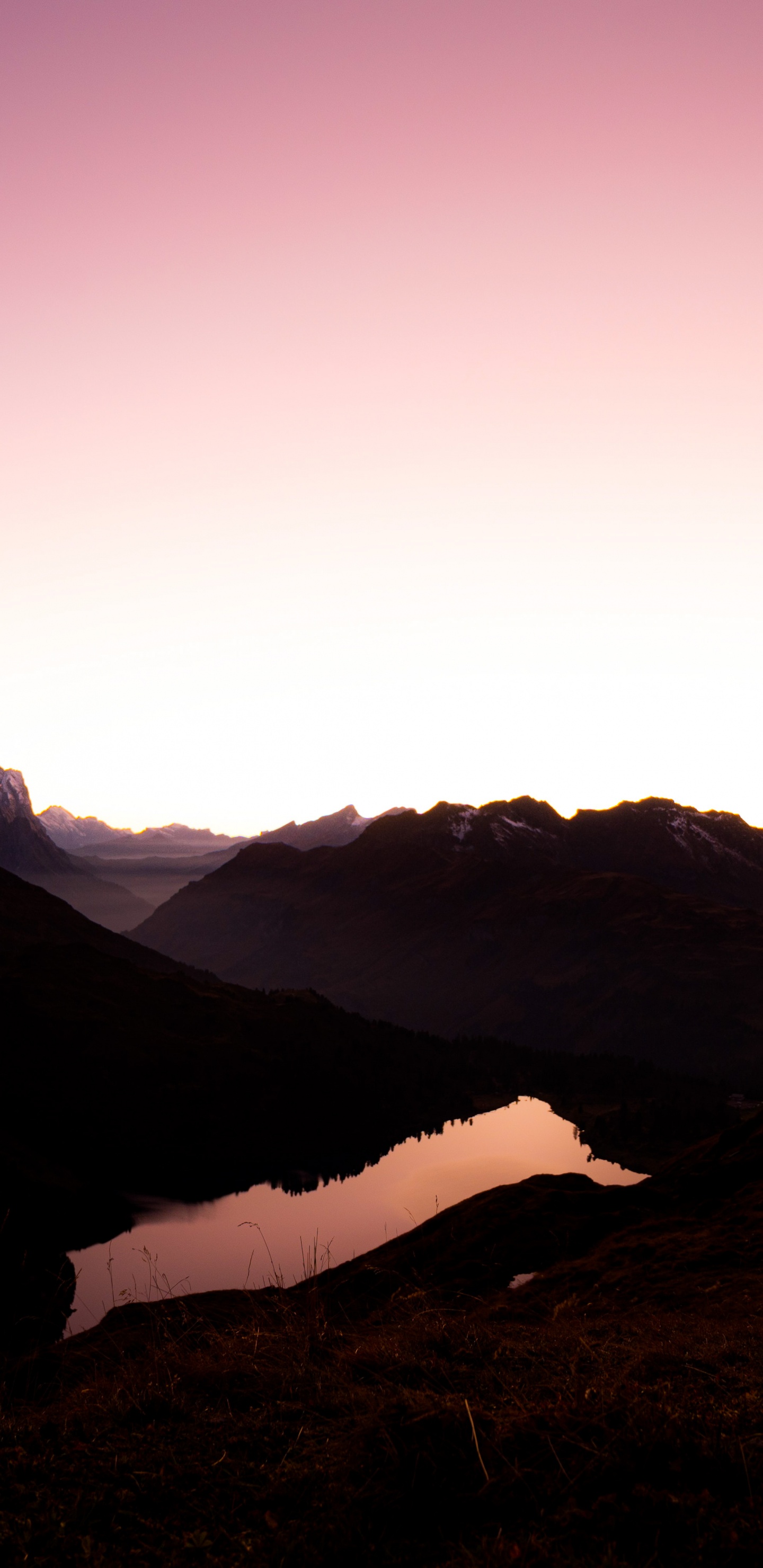 la Luz Del Sol, Ambiente, Montaña, Paisaje Natural, Atardecer. Wallpaper in 1440x2960 Resolution