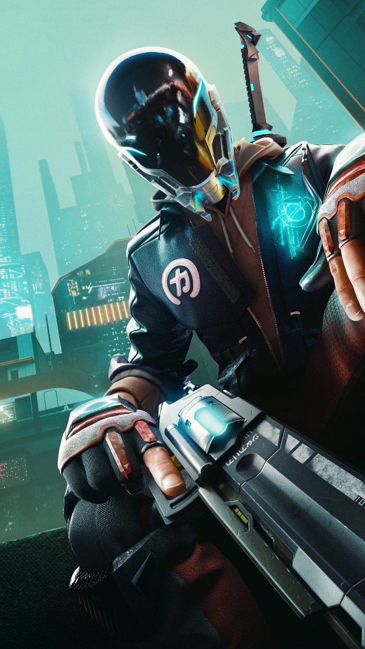 Hyper Scape, Ubisoft, Jeu de Tir, Bâtiment, Gratte-ciel. Wallpaper in 720x1280 Resolution