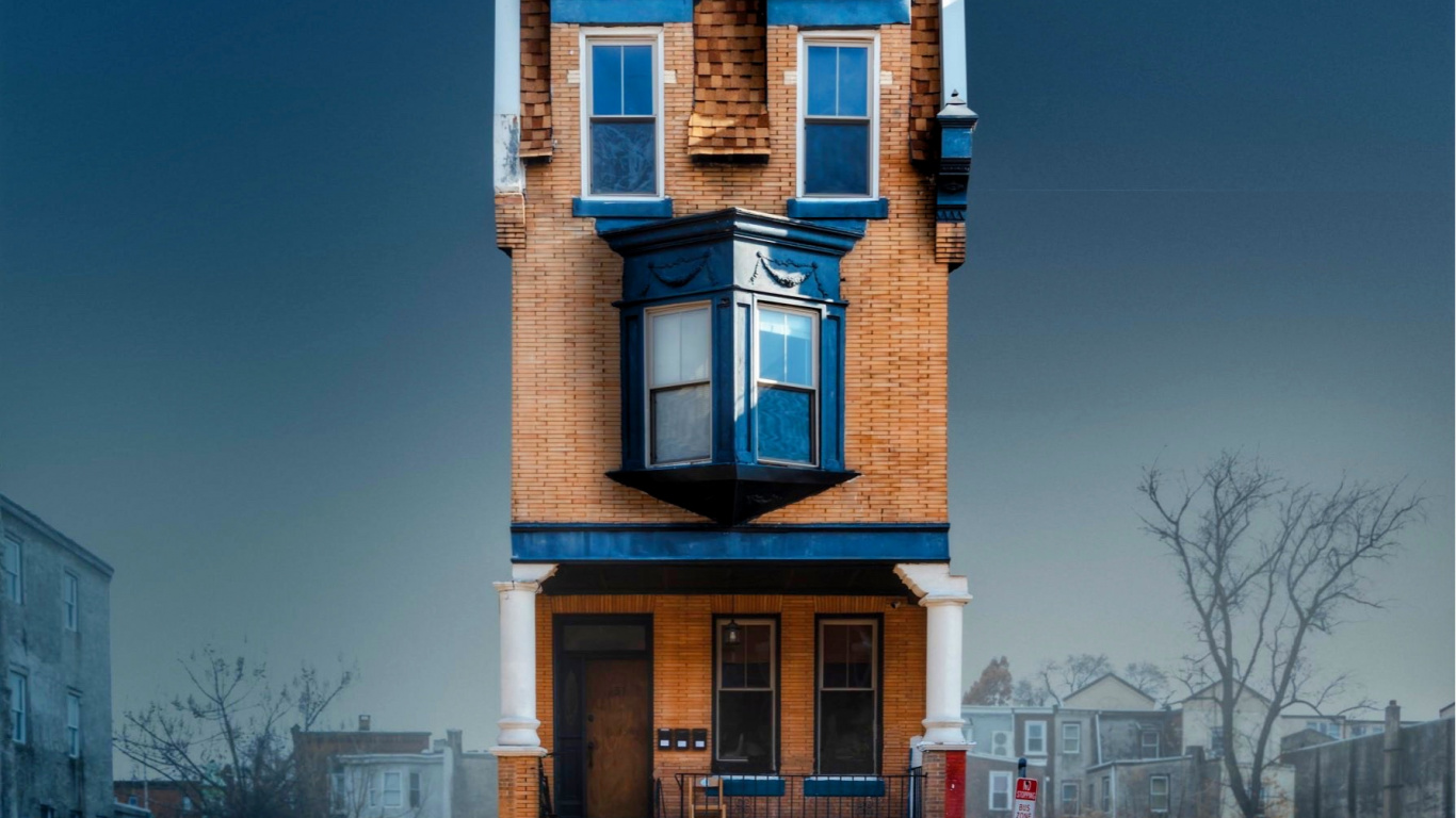 House, Architecture, Building, Window, Wood. Wallpaper in 1366x768 Resolution