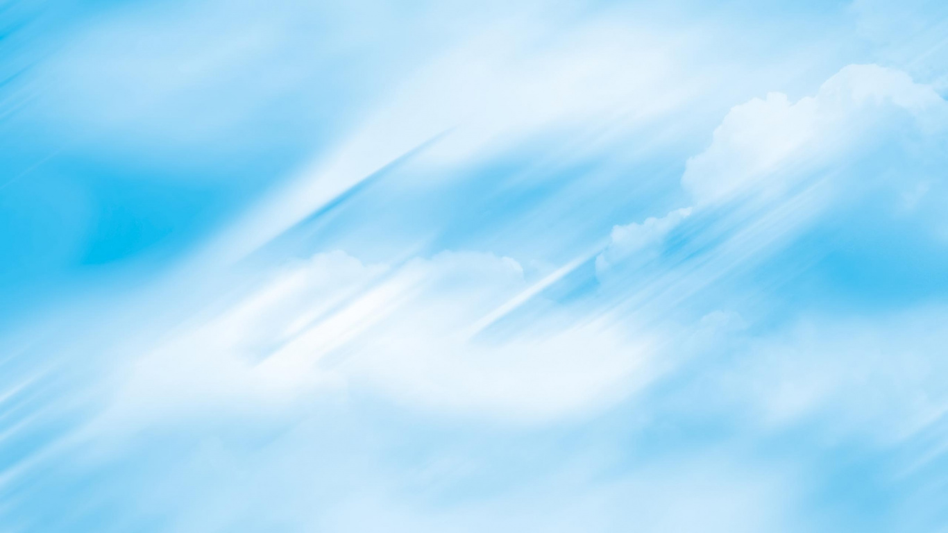 Nubes Blancas y Cielo Azul Durante el Día. Wallpaper in 1366x768 Resolution