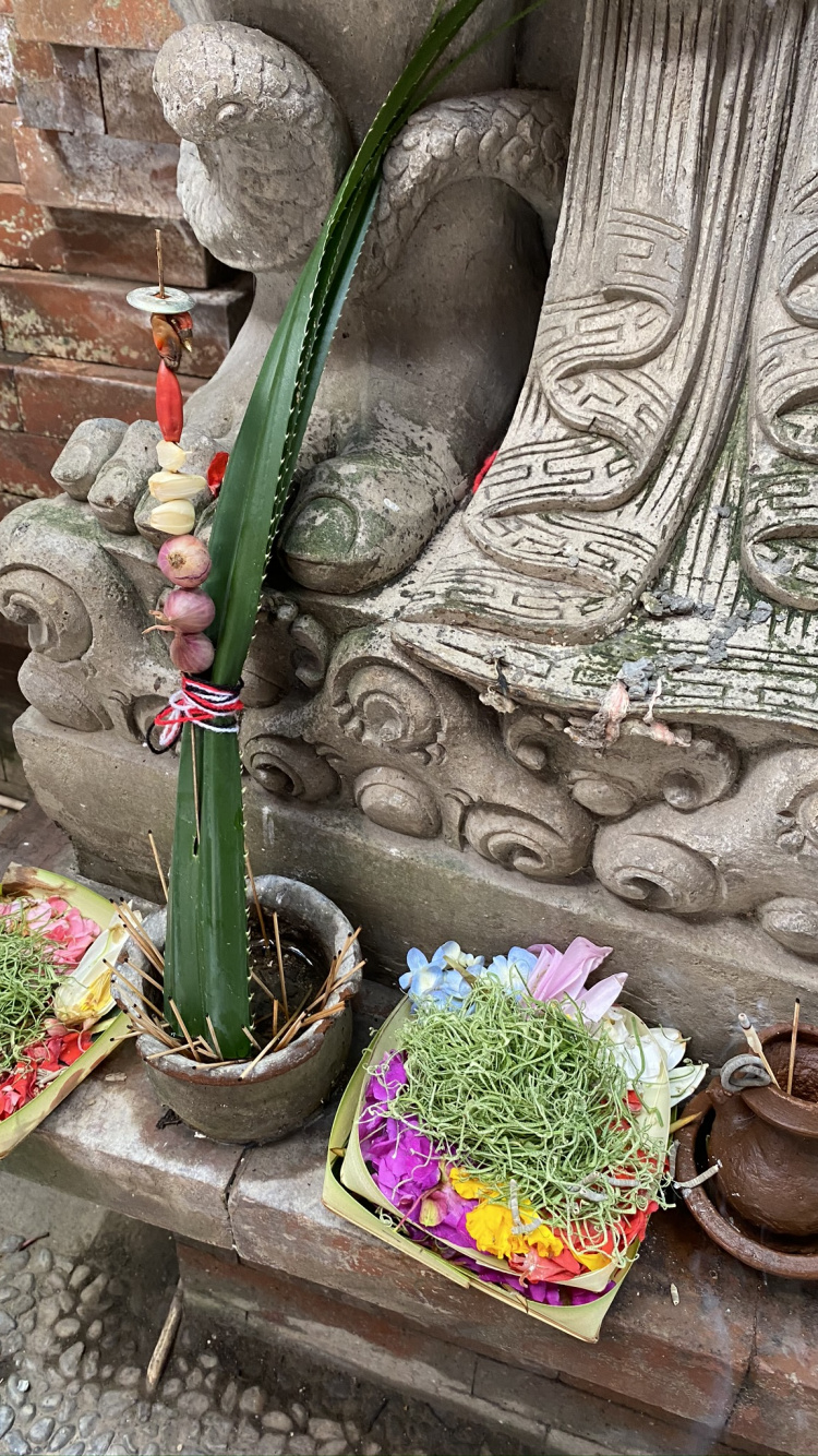 Bali, Maceta, Arte, Arreglos Florales, Incienso. Wallpaper in 750x1334 Resolution