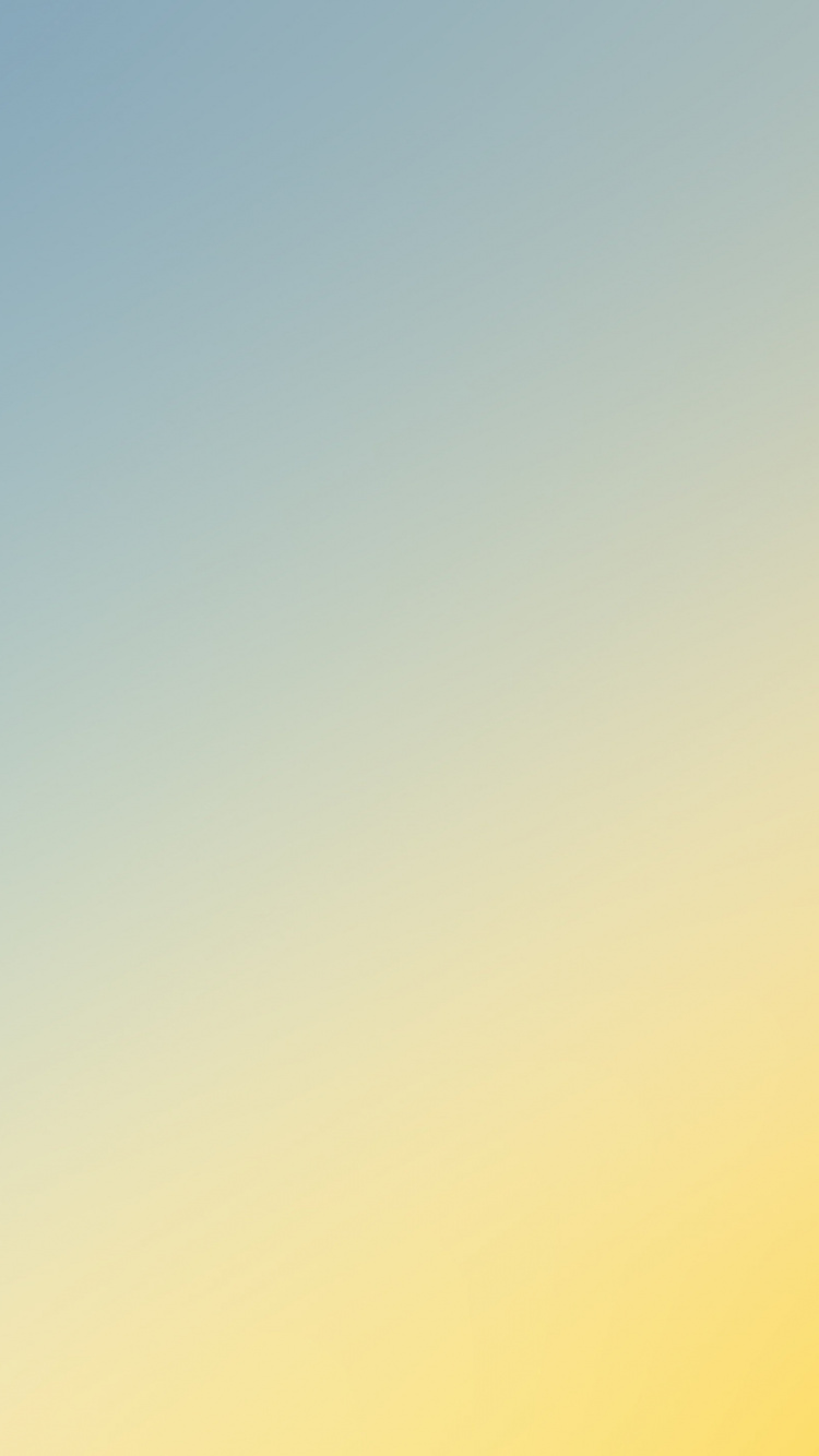 Ciel Jaune et Bleu Pendant la Journée. Wallpaper in 750x1334 Resolution