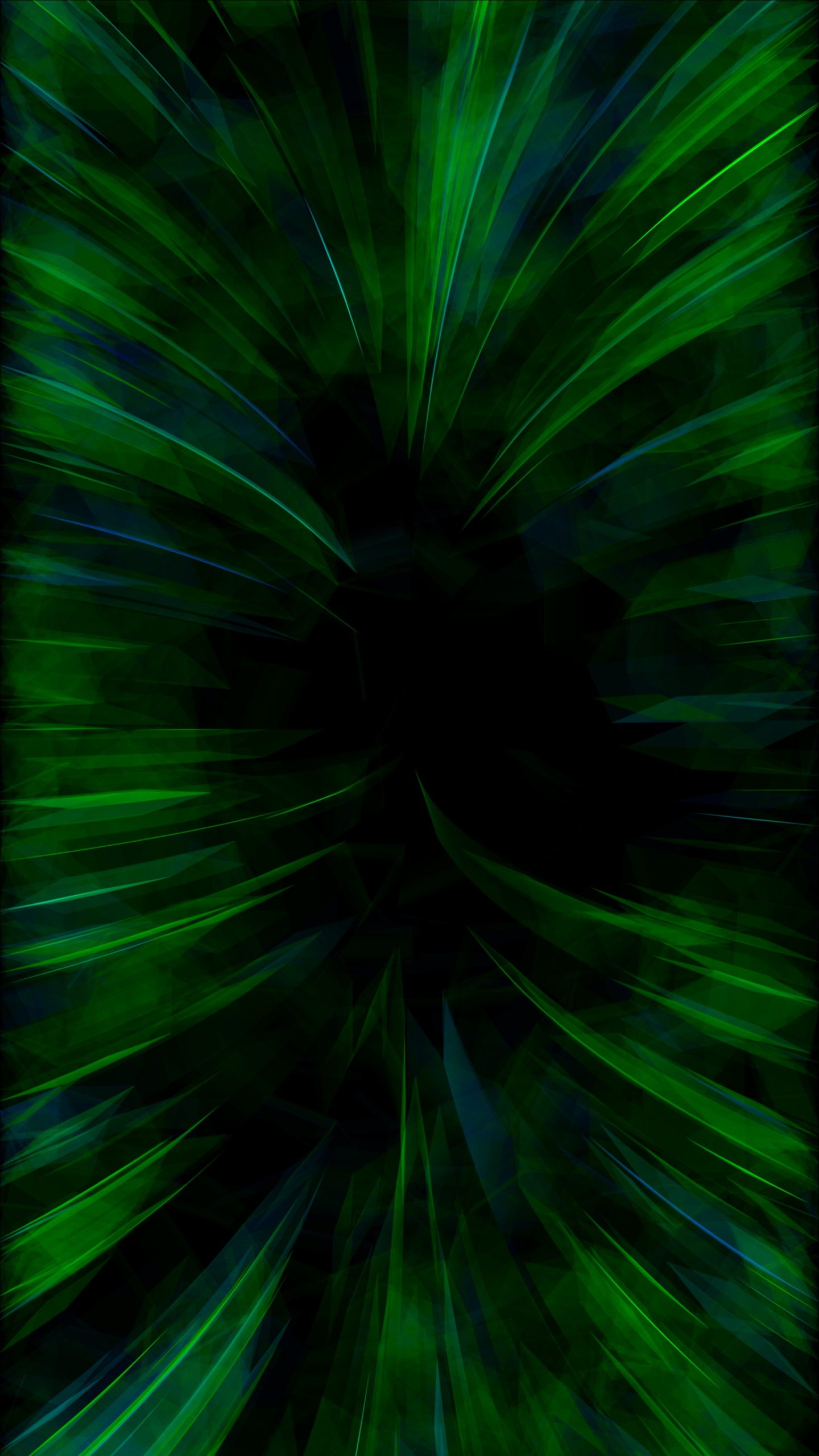 Papel Tapiz Digital de Luz Verde y Blanca. Wallpaper in 1440x2560 Resolution