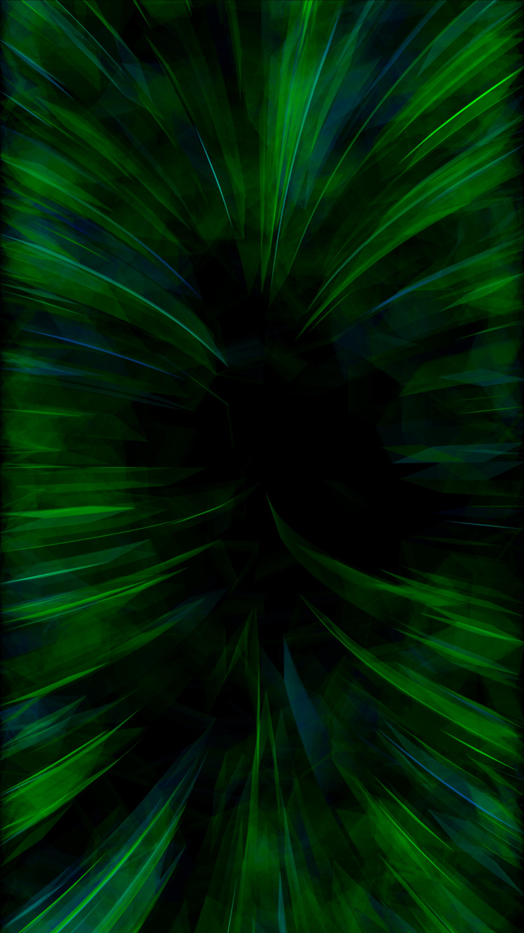 Green and White Light Digital Wallpaper. Wallpaper in 750x1334 Resolution