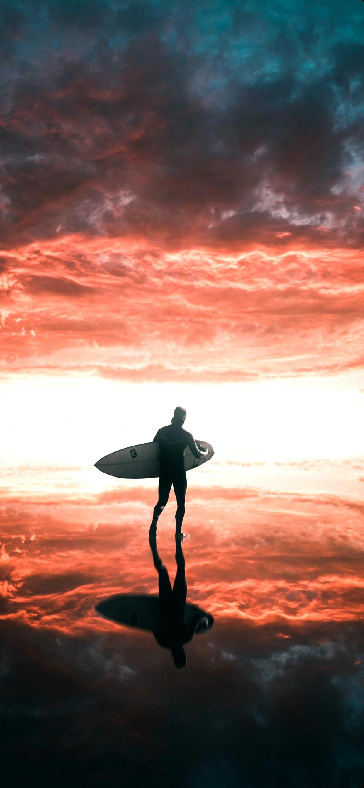 Wach am Himmel Auf, Cloud, Windsurfen, Menschen in Der Natur, Wasser. Wallpaper in 1242x2688 Resolution