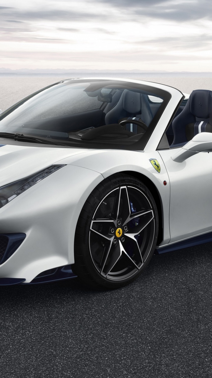 Ferrari 488 Pista 2019, Ferrari 488 Pista Araña, Coche, Ferrari F8, Deportivo. Wallpaper in 720x1280 Resolution