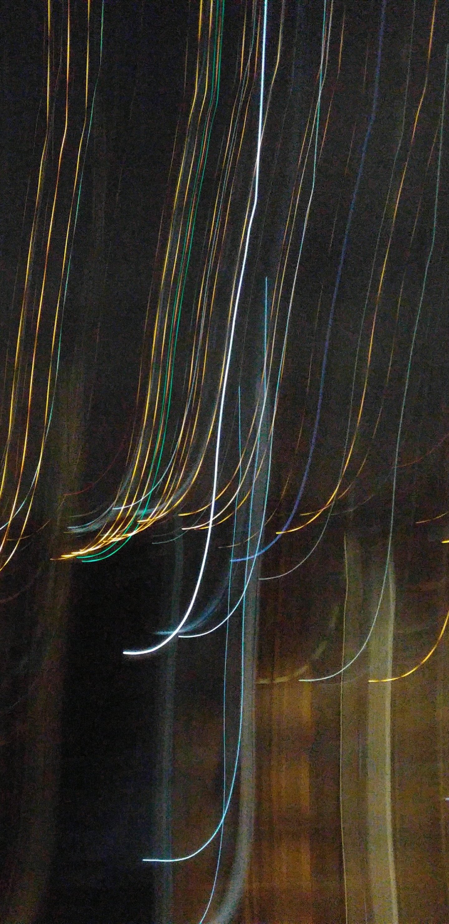 Blue and White Light on Dark Room. Wallpaper in 1440x2960 Resolution