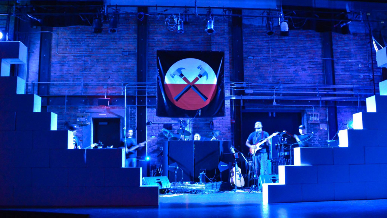 Bühne, Veranstaltung, Music Venue, Blau, Licht. Wallpaper in 1280x720 Resolution