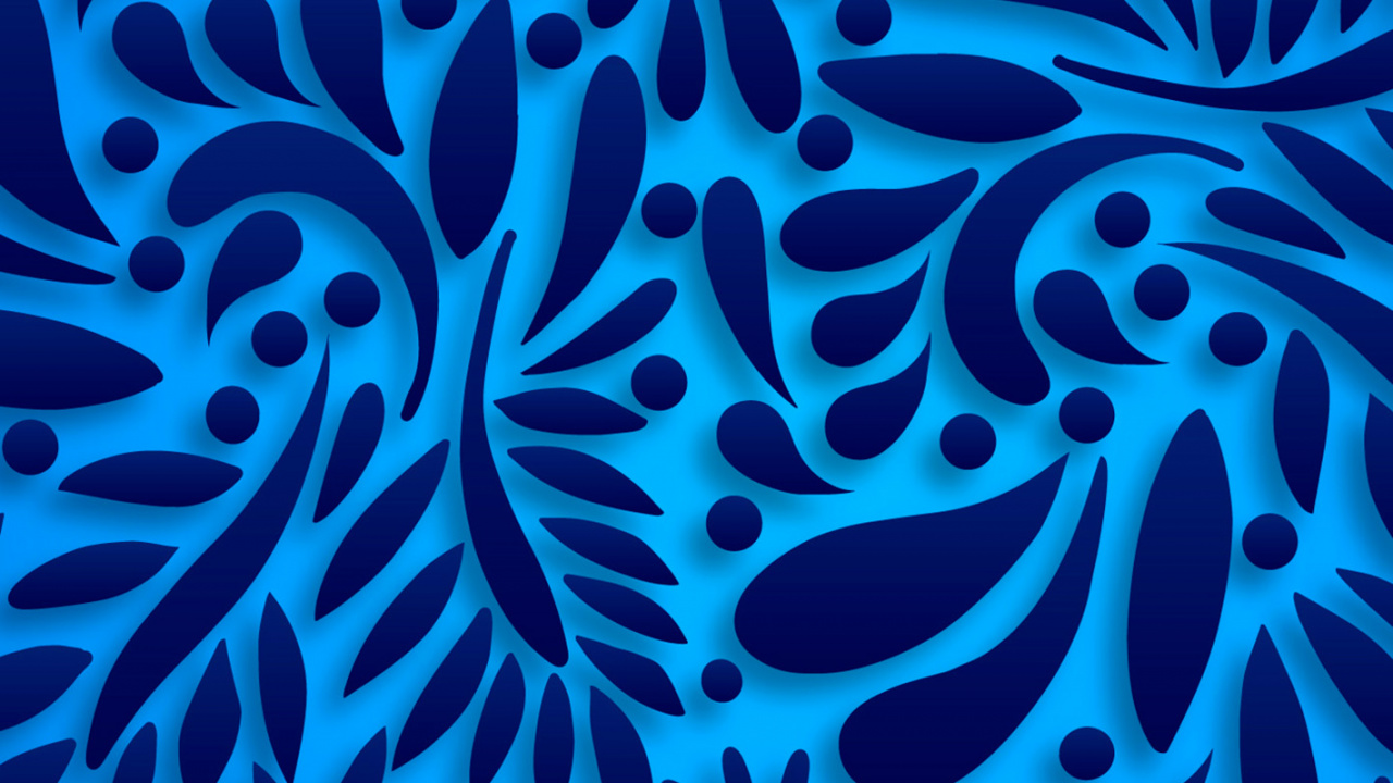 Patrón, Azul, Azure, Naturaleza, Textil. Wallpaper in 1280x720 Resolution