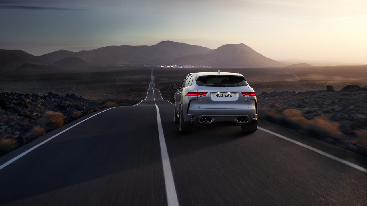 White Suv on Road During Daytime. Wallpaper in 1280x720 Resolution