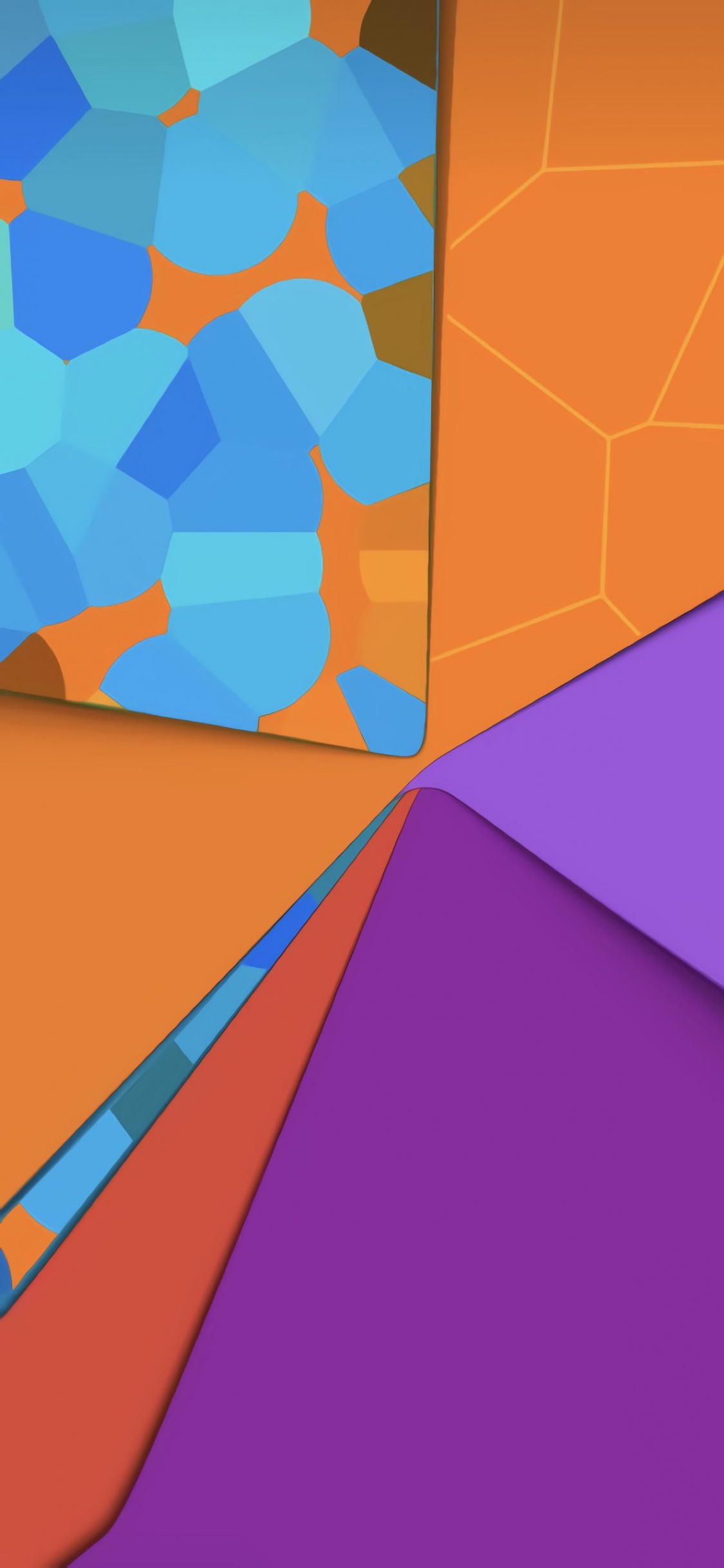 Orange, Graphic Design, Design, Colorfulness, Triangle. Wallpaper in 1125x2436 Resolution