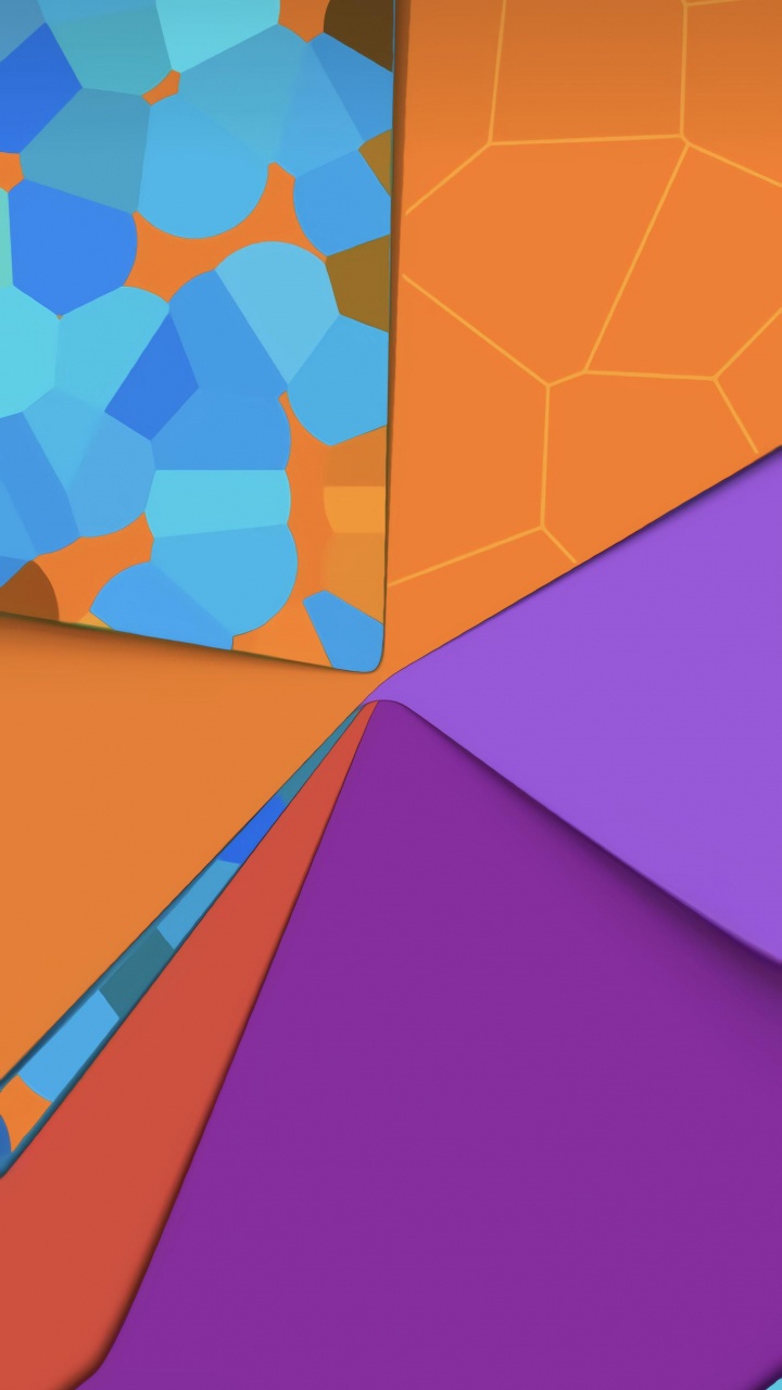 Orange, Graphic Design, Design, Colorfulness, Triangle. Wallpaper in 720x1280 Resolution