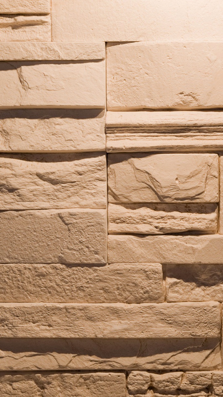 White Brick Wall During Daytime. Wallpaper in 720x1280 Resolution