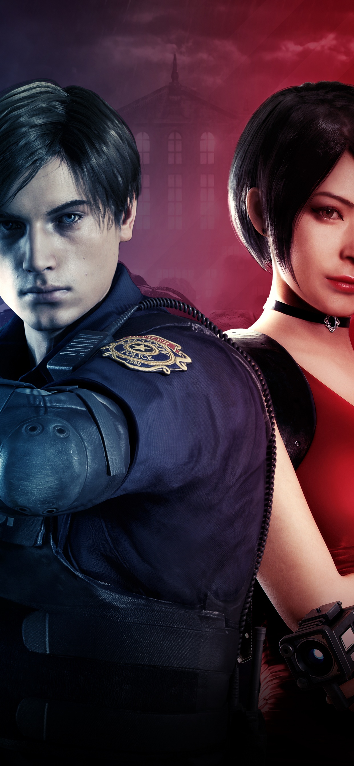 Resident Evil, Resident Evil 2, Resident Evil 4, Leon S Kennedy, Claire Redfield. Wallpaper in 1242x2688 Resolution