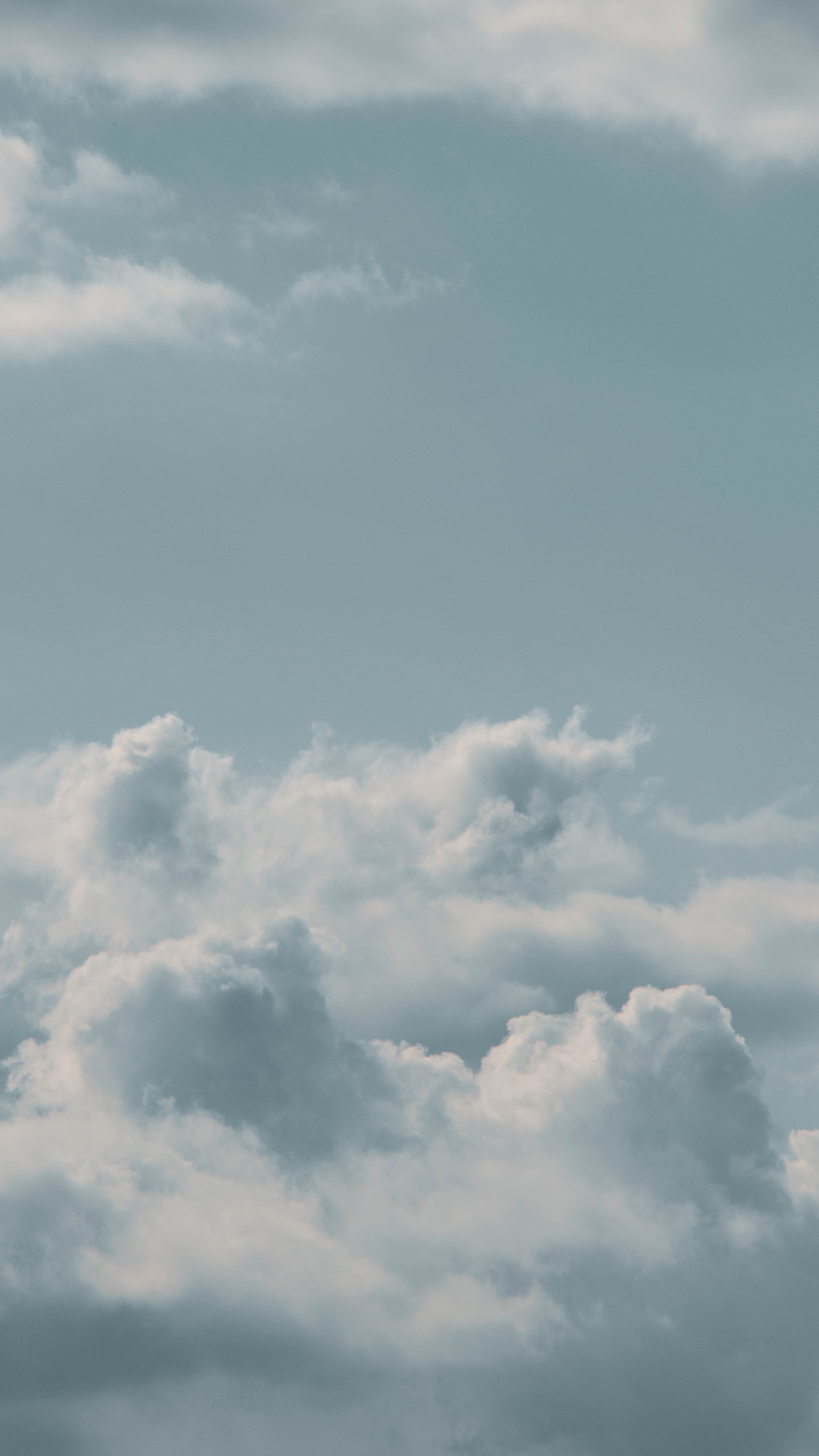 Cloud, Daytime, White, Cumulus, Blue. Wallpaper in 1440x2560 Resolution