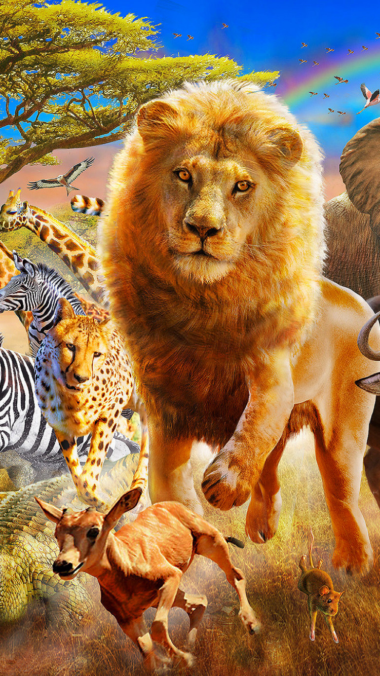 Herd of Horses on Brown Grass Field. Wallpaper in 750x1334 Resolution