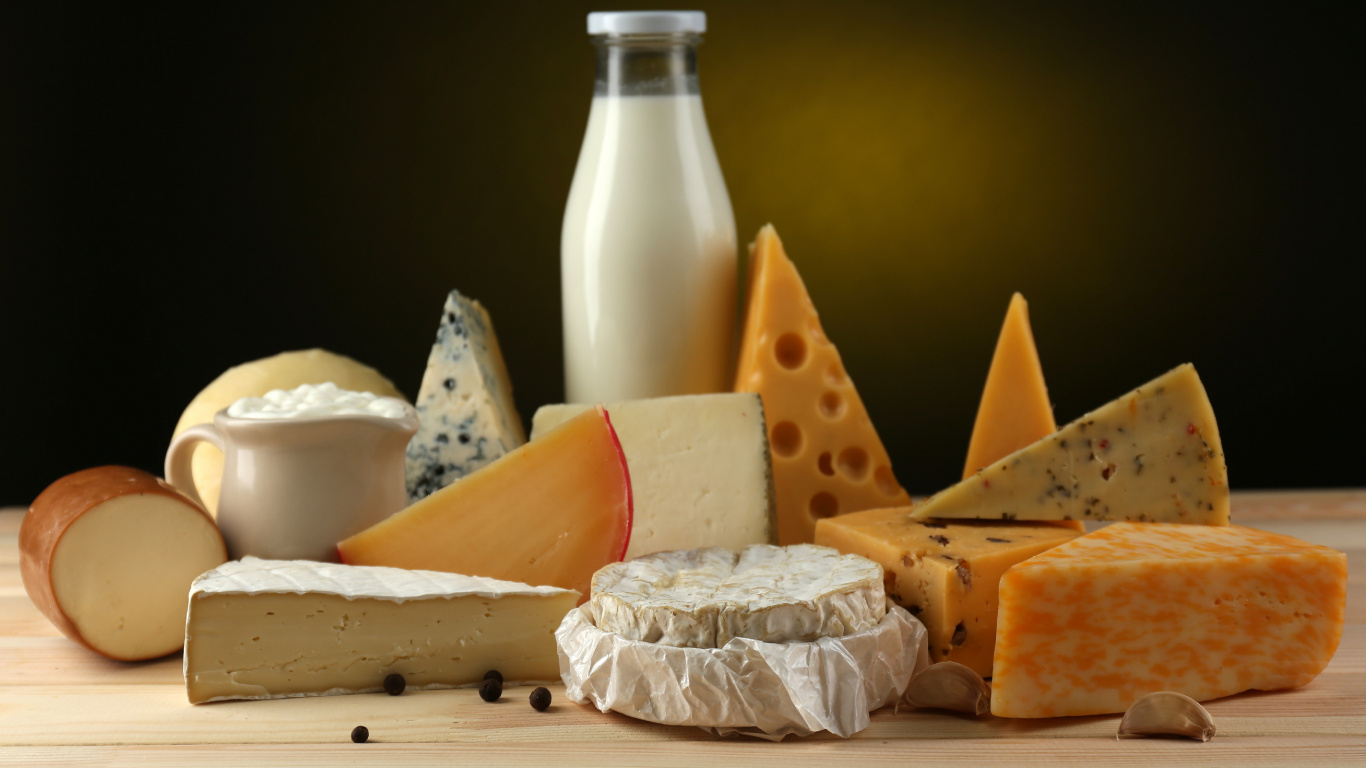 牛奶, 奶酪, 食品, 加工奶酪, 成分 壁纸 1366x768 允许