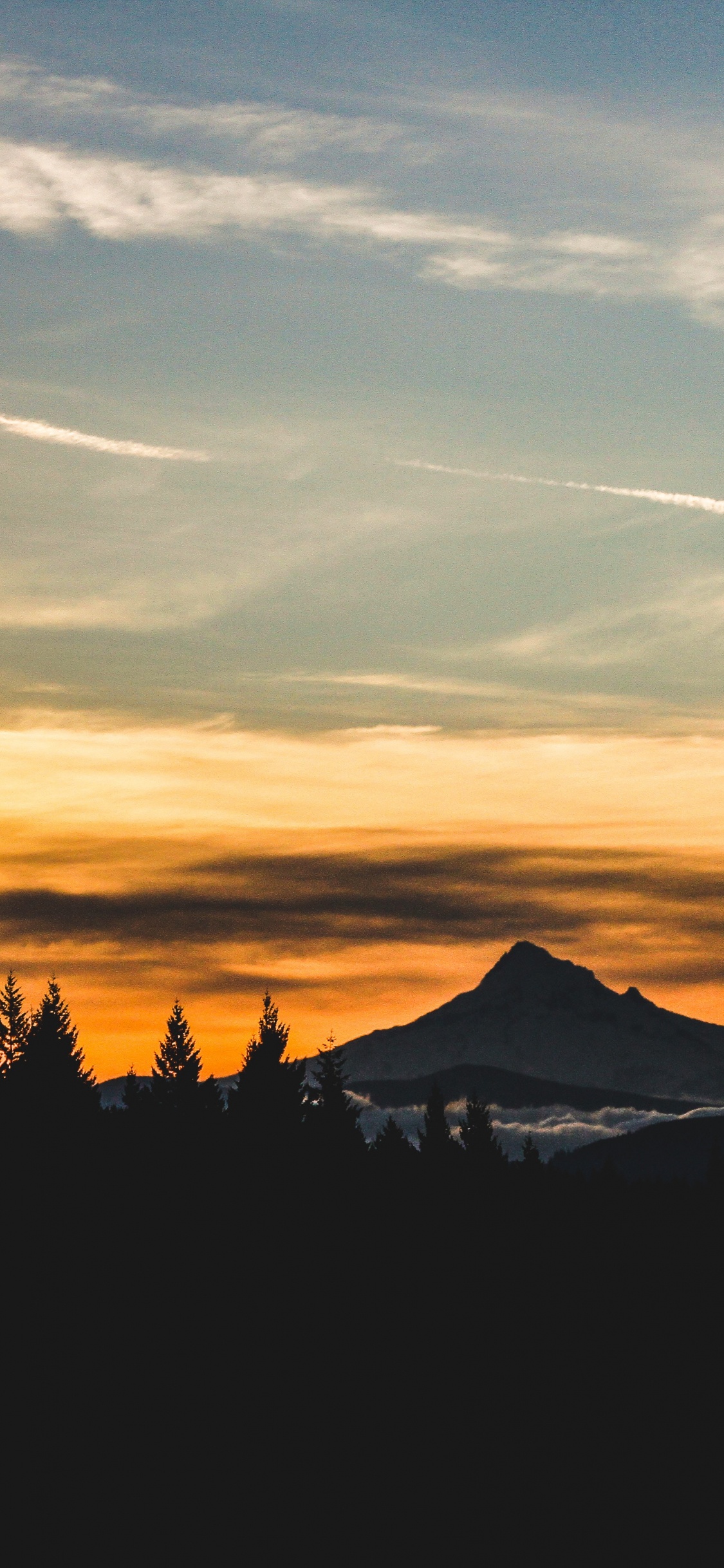 Fernsehen, Musik, Himmel, Sonnenuntergang, Horizont. Wallpaper in 1125x2436 Resolution