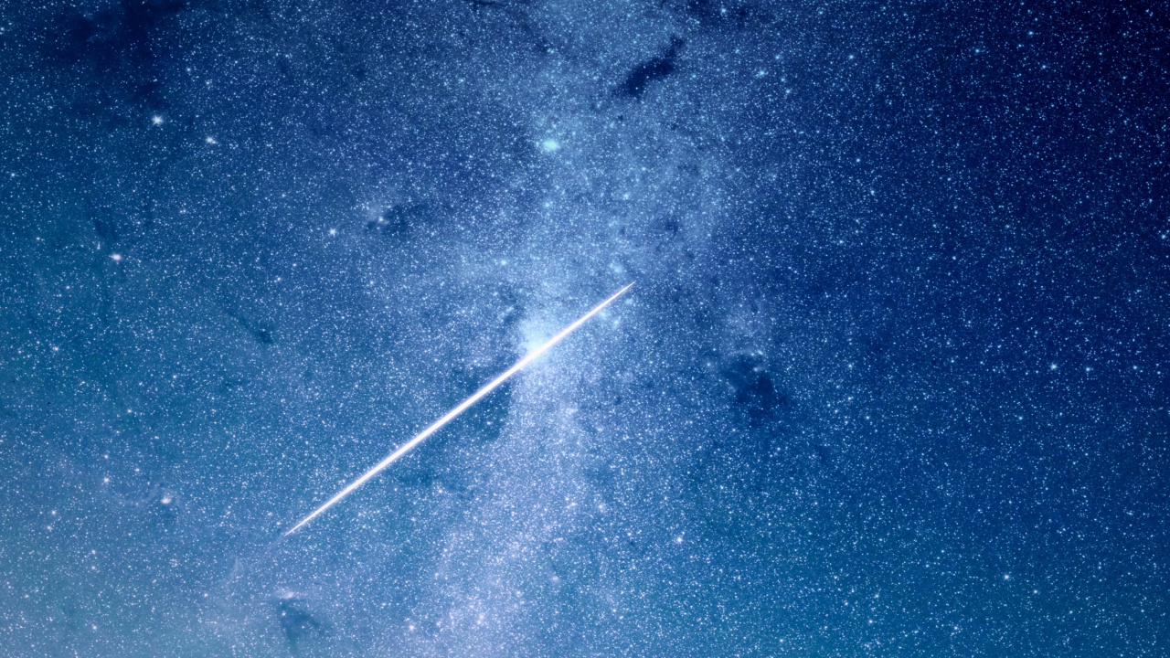 White and Black Plane on Blue Sky. Wallpaper in 1280x720 Resolution