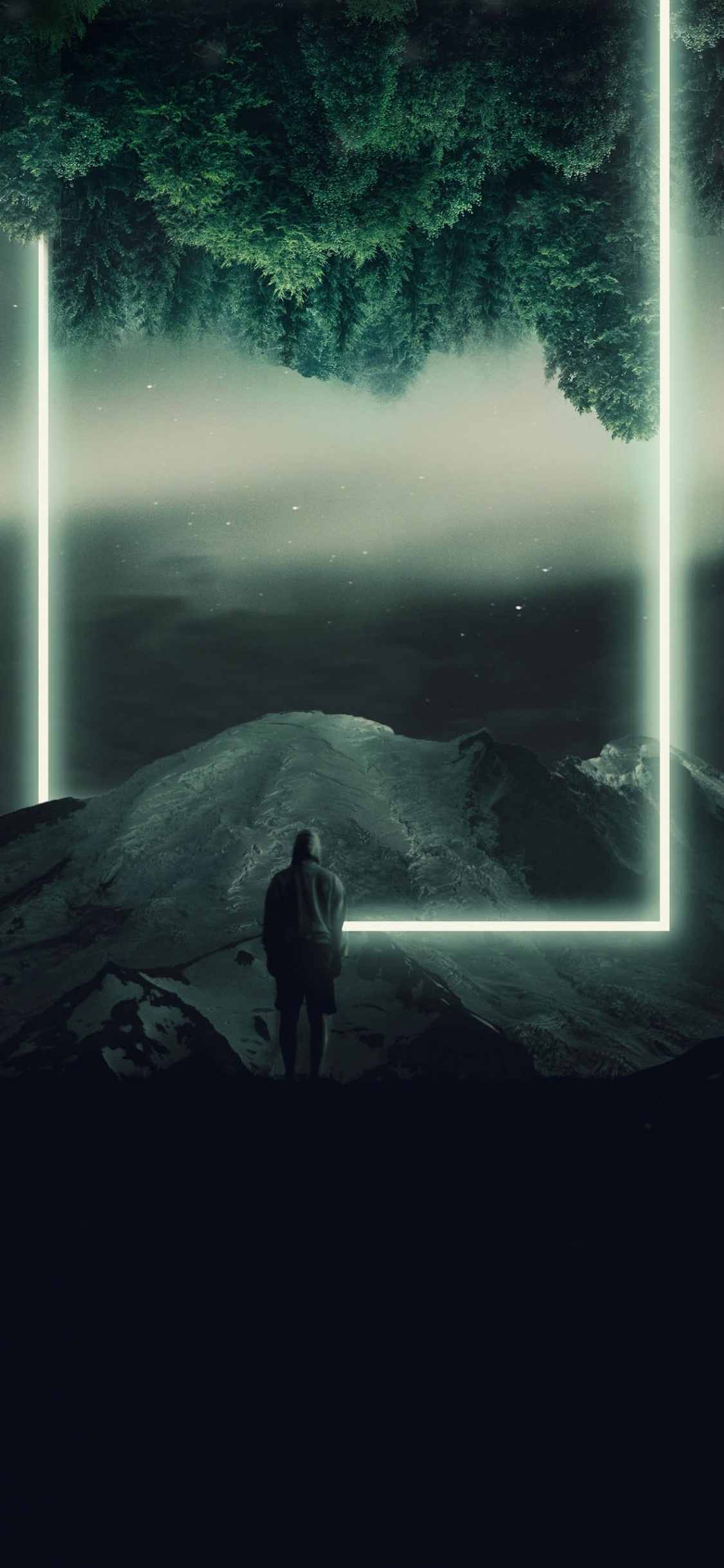 性质, 艺术, 气氛, 阳光, 自然景观 壁纸 1125x2436 允许