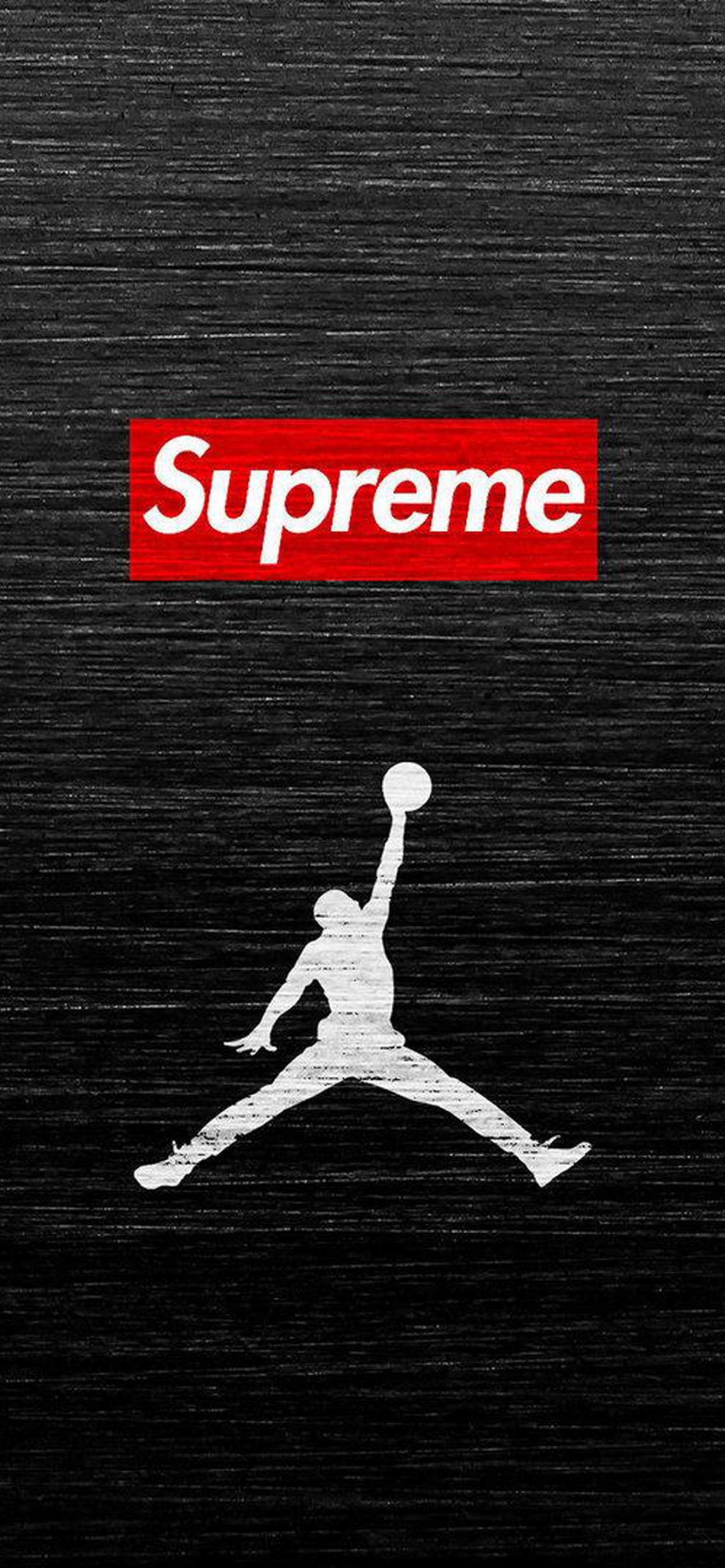 Logotipo, Marca, Modo Monocromo, Supremo, Texto. Wallpaper in 1242x2688 Resolution