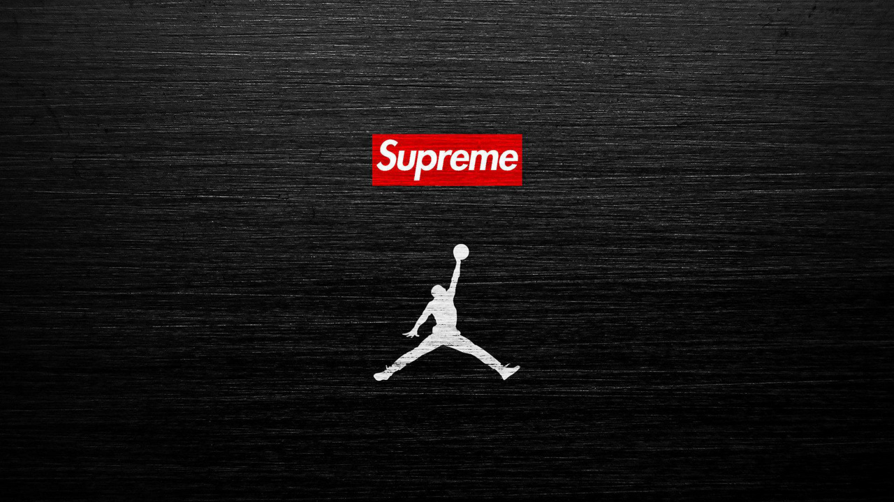 Logotipo, Marca, Modo Monocromo, Supremo, Texto. Wallpaper in 1280x720 Resolution