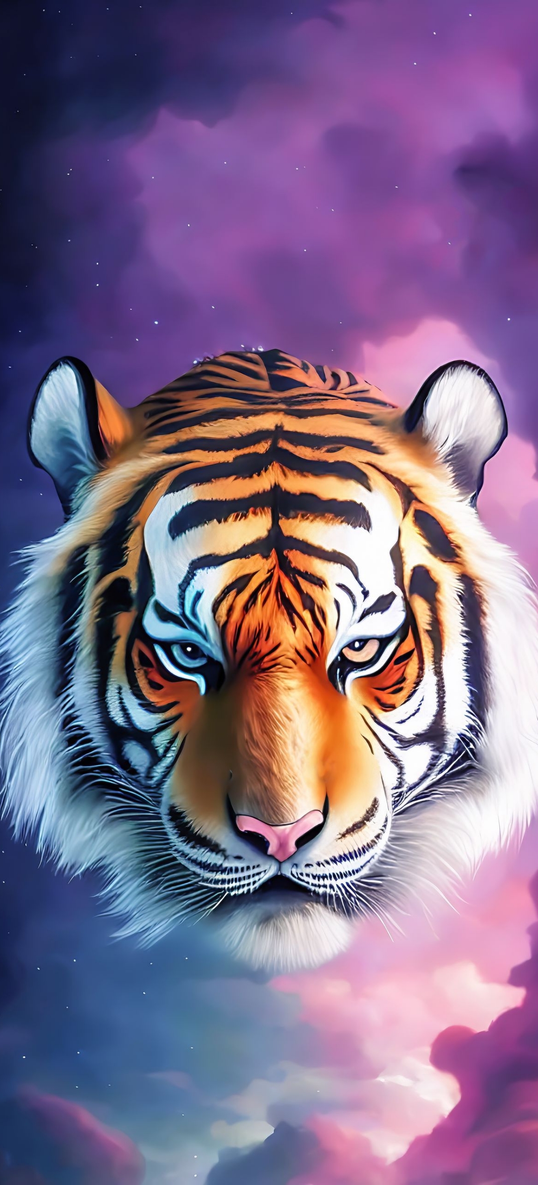 Fire Tiger Wallpaper for Samsung Galaxy Tab 4G LTE