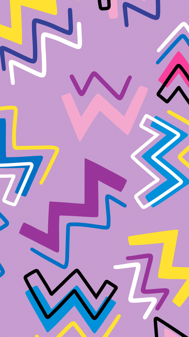 Grafik-design, Design, Purpur, Veilchen, Pink. Wallpaper in 750x1334 Resolution